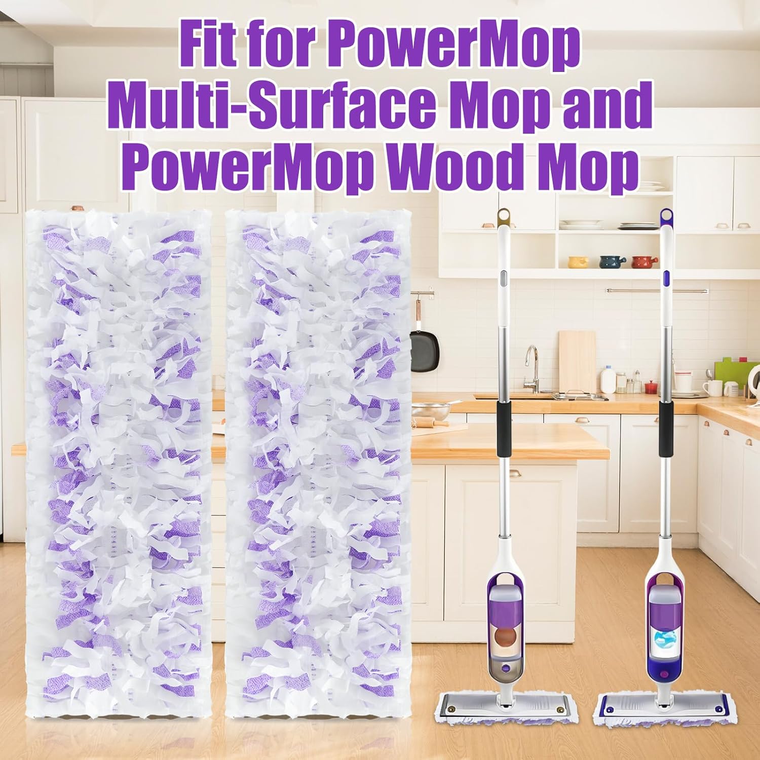 15 Pack Swiffer Power Mop Refills - Quick Absorb No Residue