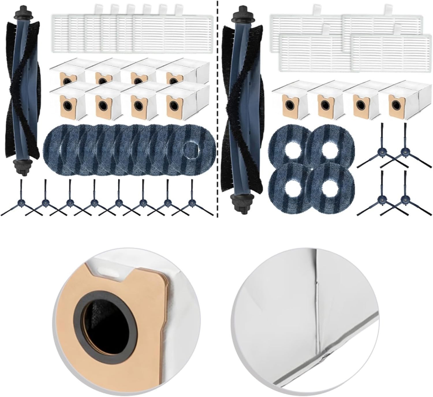 Marebm Vacuum Parts Kit for eufy Omni C20 1