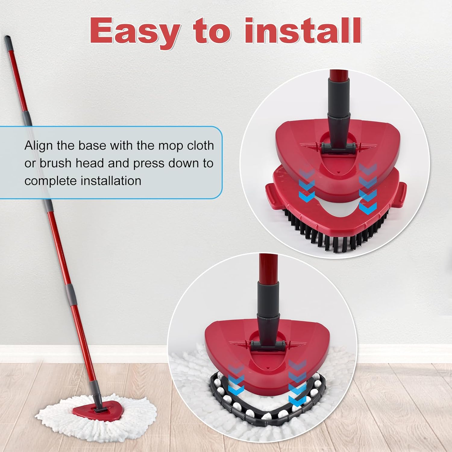 Yuunaie O-Cedar Spin Mop Replacement Set