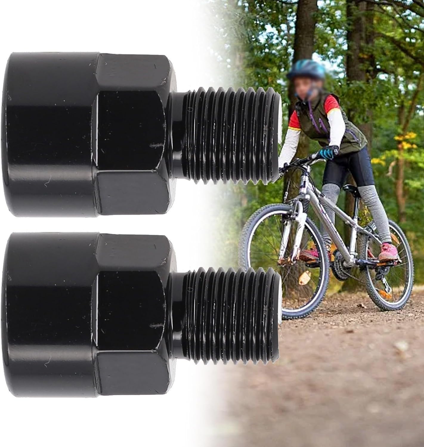 Marebm Bike Pedal Extenders for 916 and 12 Inch Compatibility