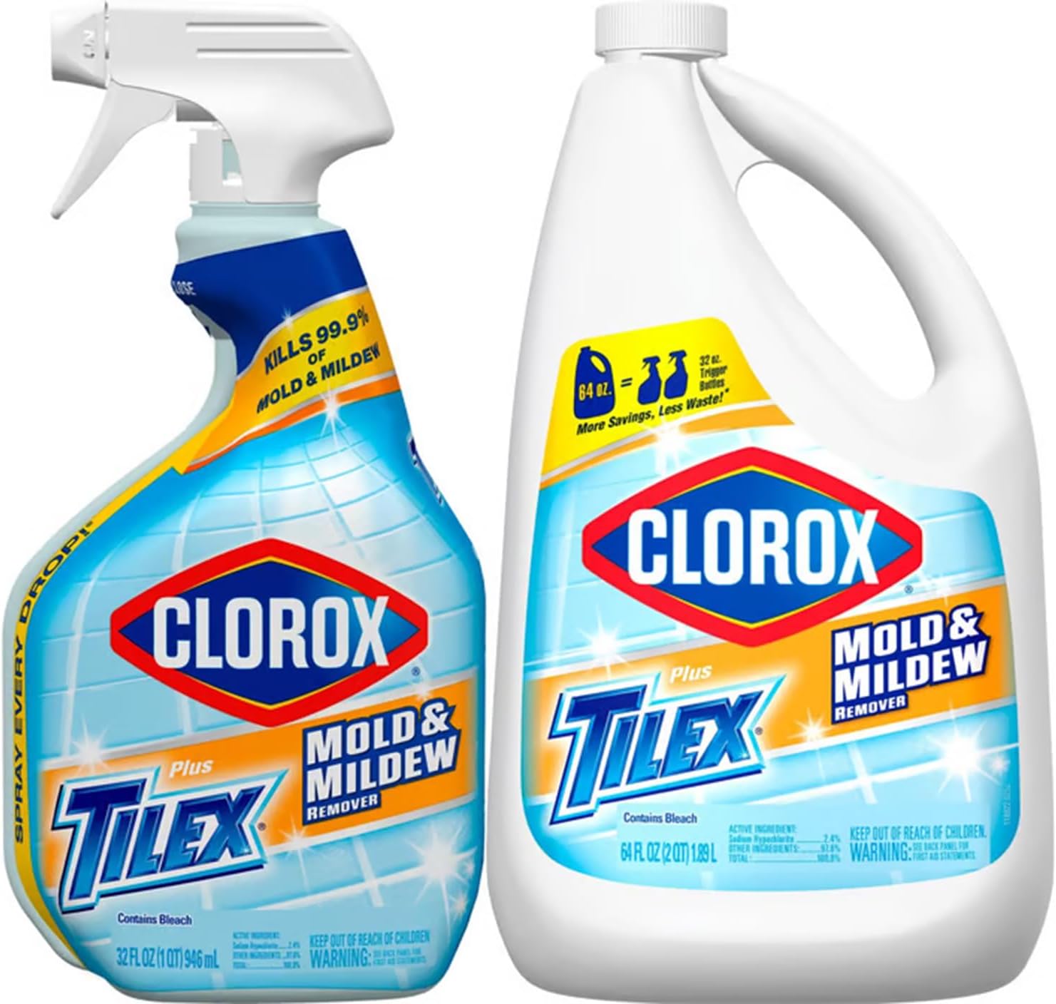 Tilex Clorox Mold Mildew Remover 2 Pack