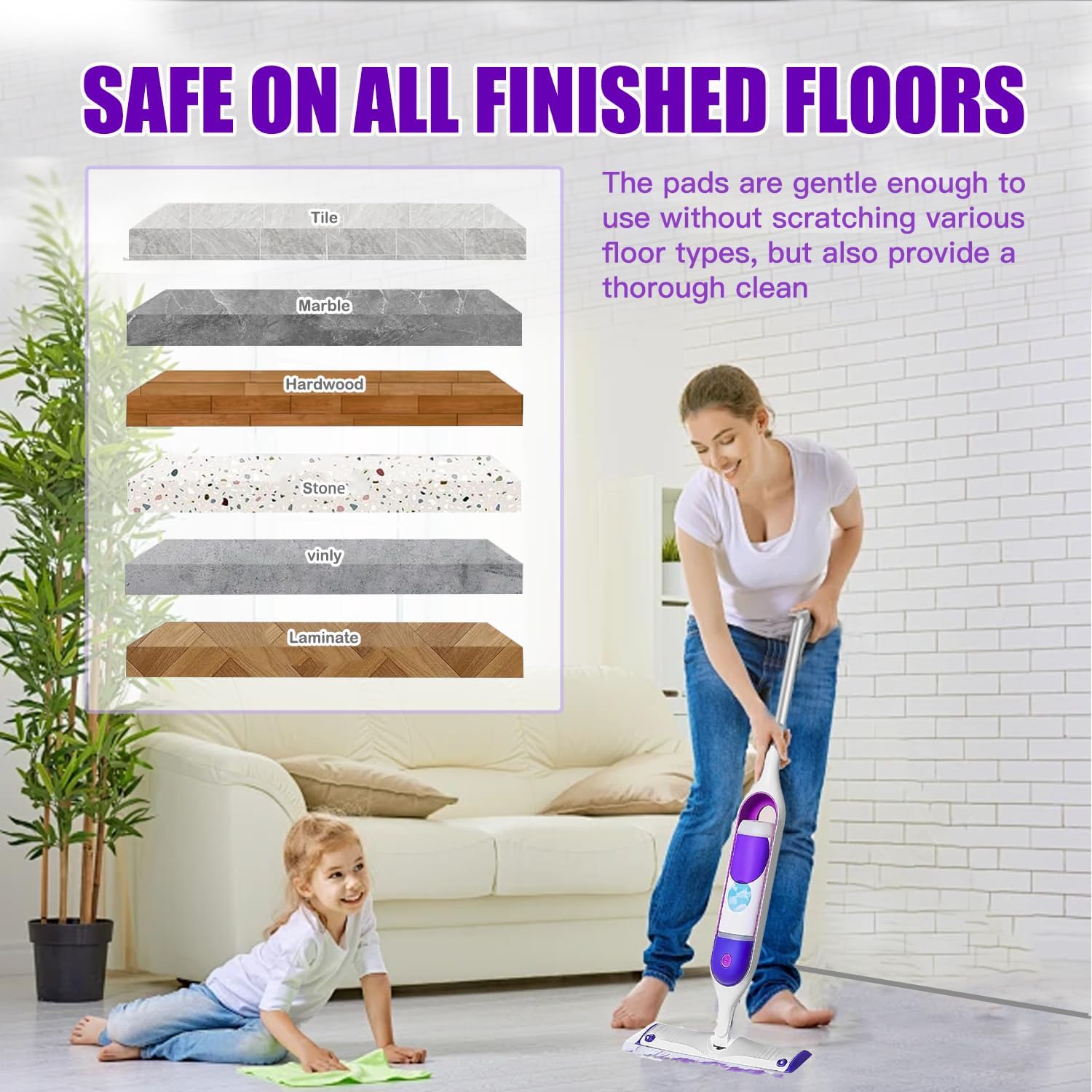 30 Count Swiffer PowerMop Replacement Pads - Multi-Surface Mopping Refills