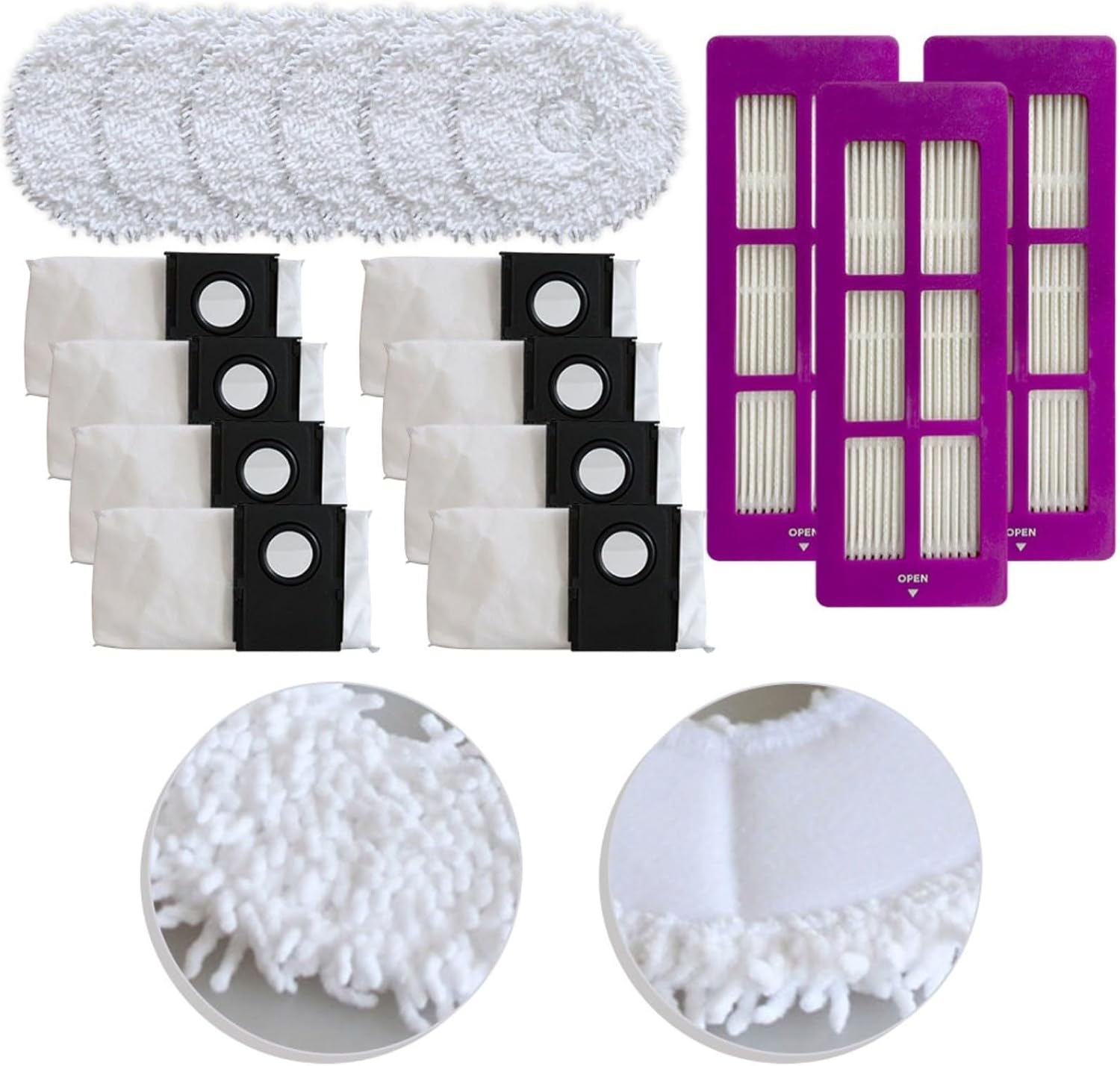 17PCS Eureka J15 Pro Ultra Floor Vacuum Replacement Kit