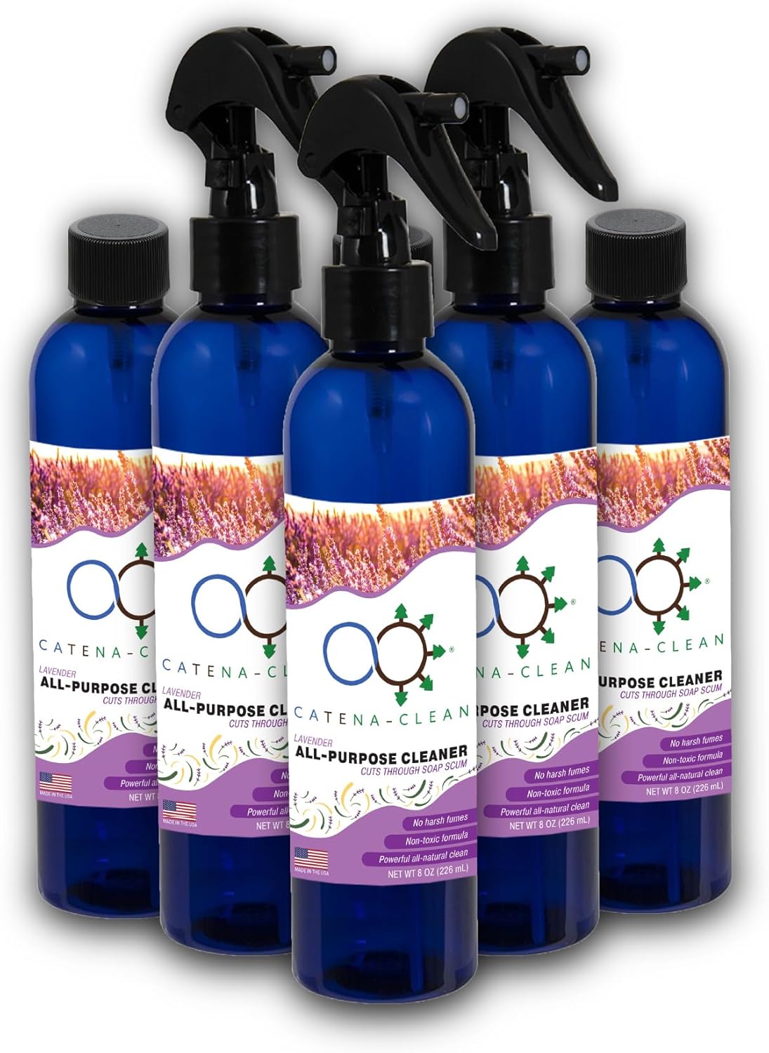 Catena Nano Natural Lavender Bathroom Cleaner 6-Pack