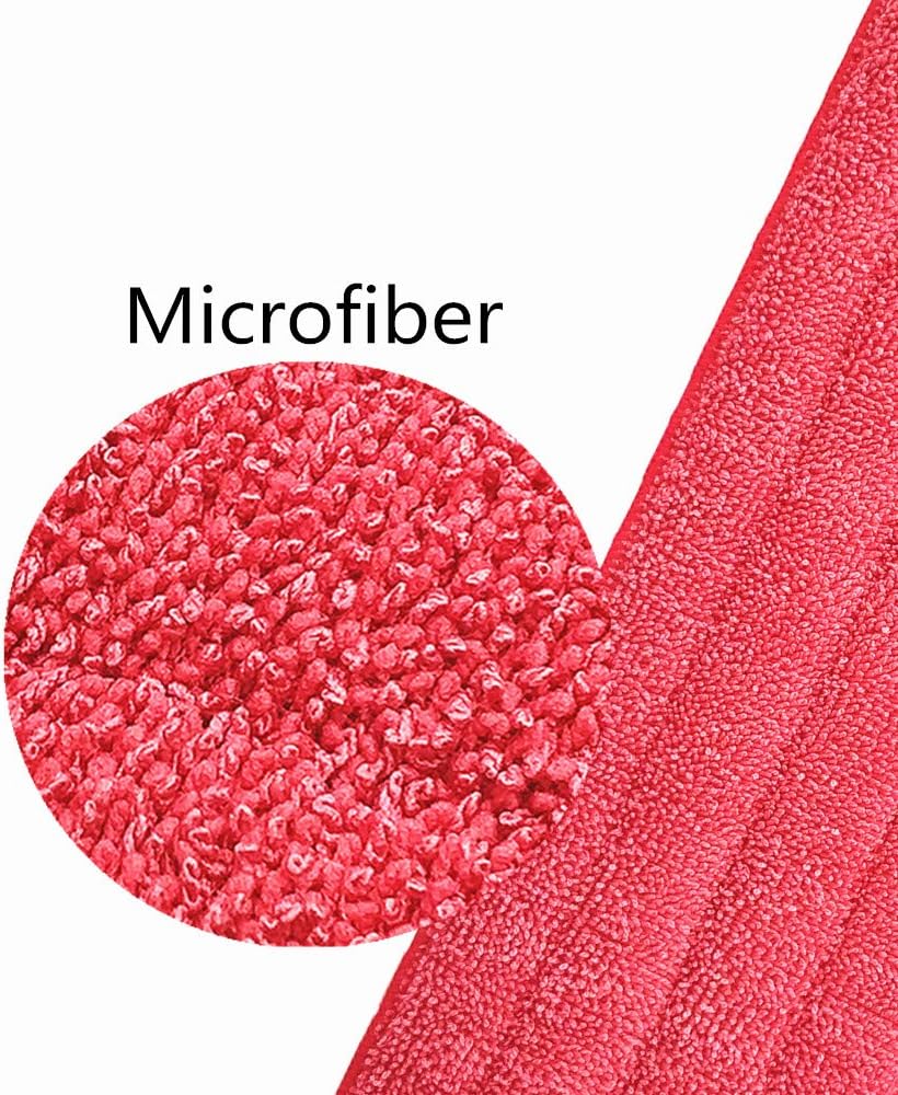 Xindejia Microfiber Mop Pads 6 Pack Universal Fit All Mops