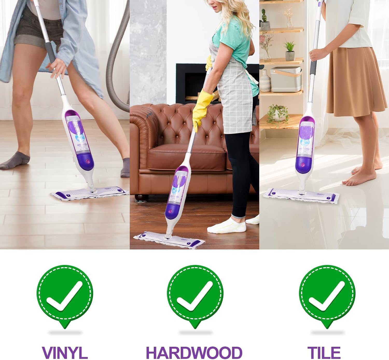 Replacement Pad Refills for Swiffer Power Mop 11 Count