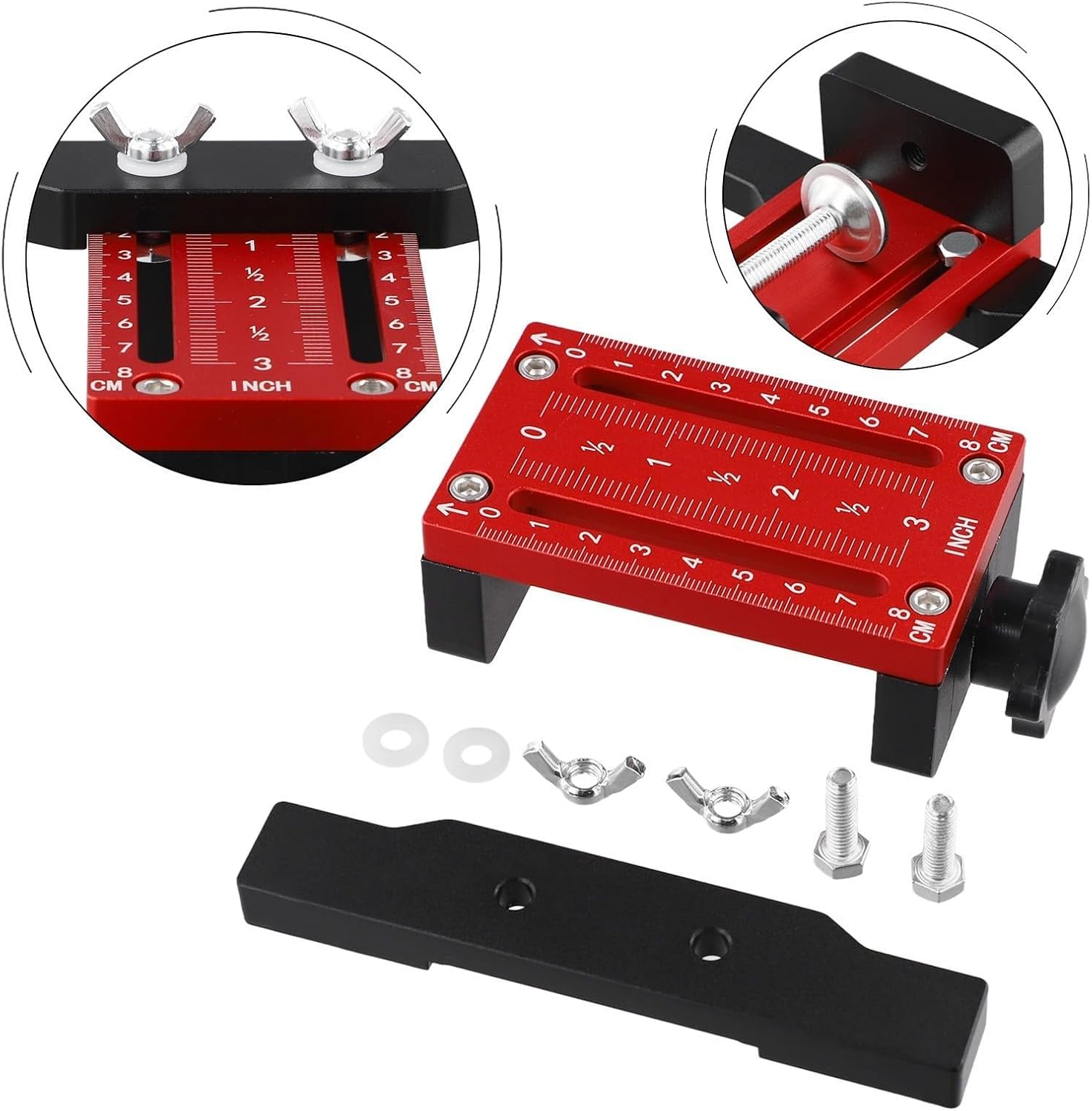 Marebm Cabinet Door Positioner Aluminum Alloy Mount