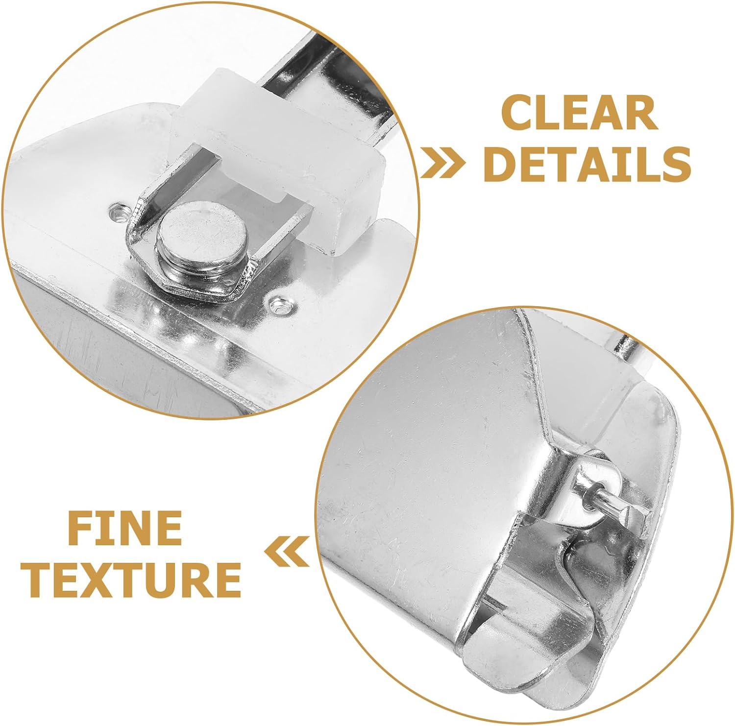 Garneck Mop Handle Clip Replacement - Stainless Steel - Silver 1