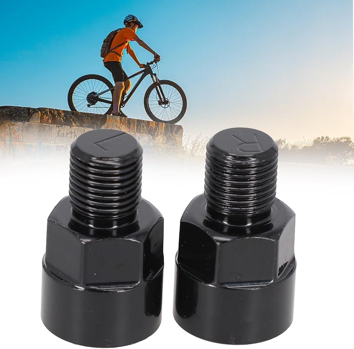 Marebm Bike Pedal Extenders for 916 and 12 Inch Compatibility