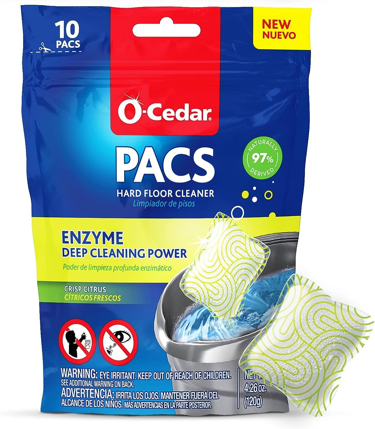 O-Cedar 2 Easywring Refills 1 Citrus 1 Lavender PACS Variety Pack