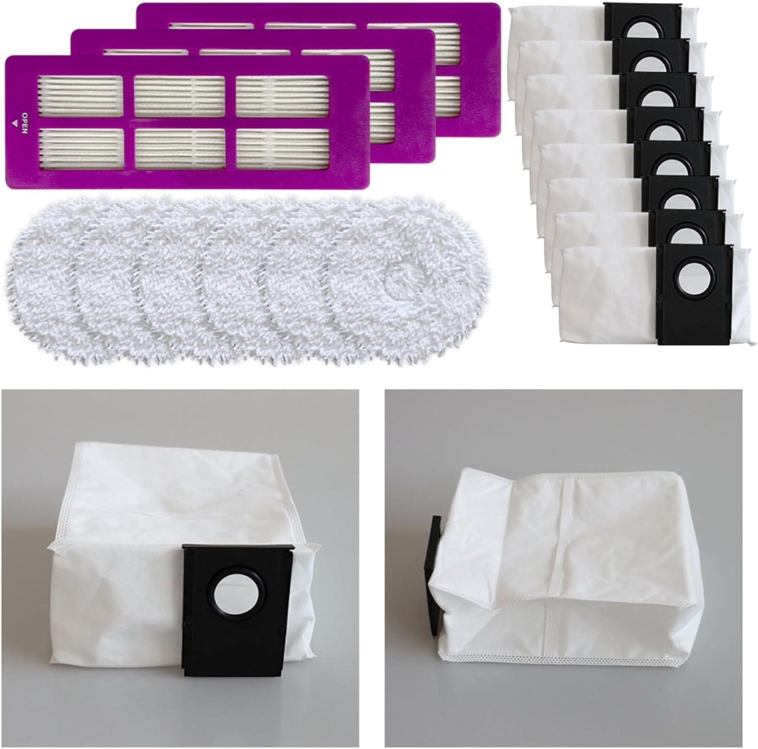 17PCS Eureka J15 Pro Ultra Floor Vacuum Replacement Kit