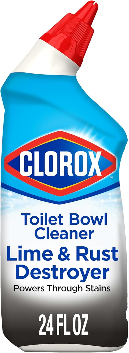 Clorox Toilet Bowl Cleaner Lime Rust Destroyer 24 Oz