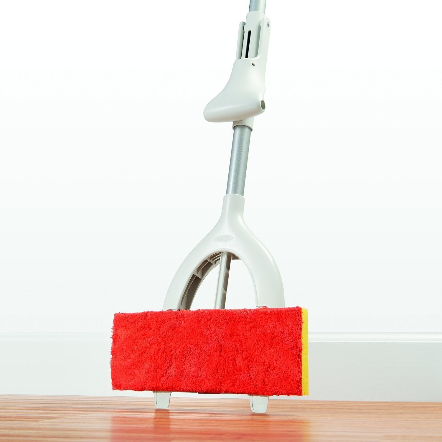 OXO Good Grips Butterfly Mop with Microfiber Sponge Orange