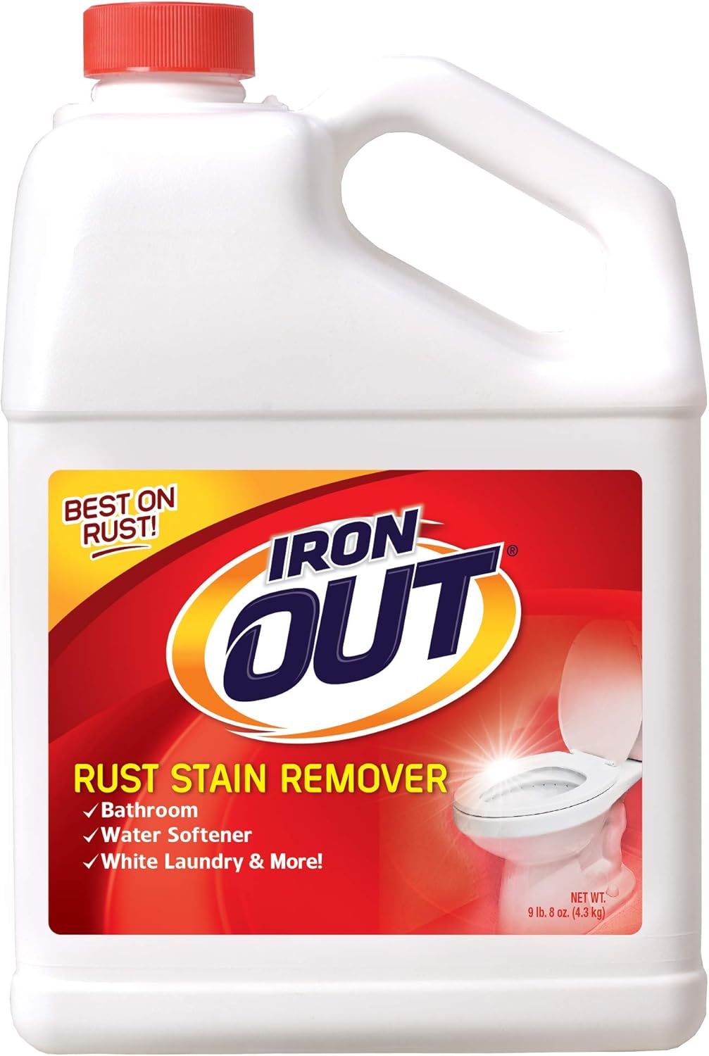 IRON OUT Powder Rust Stain Remover 95lb