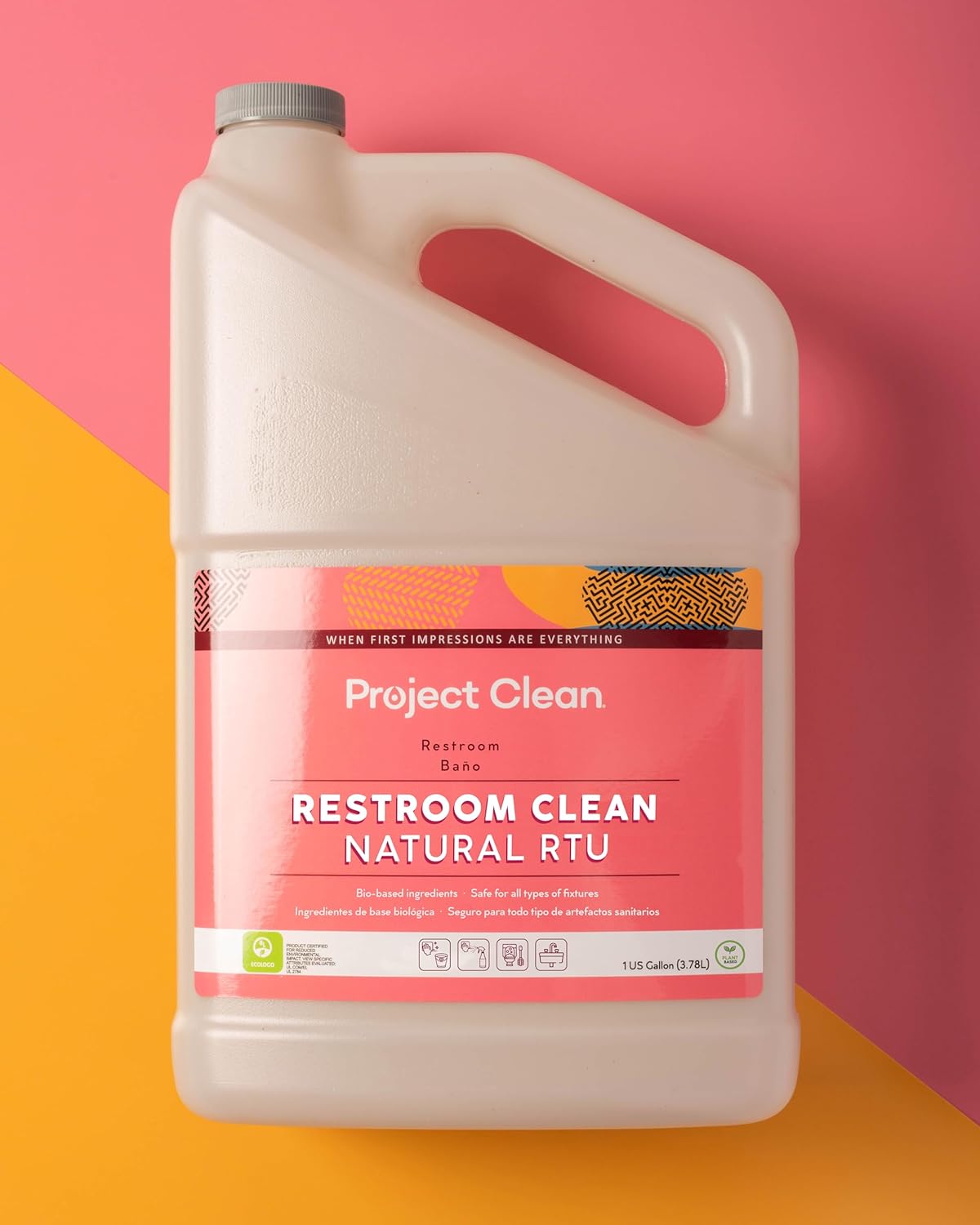 Project Clean Refillable Restroom Cleaner Non-Toxic Eco-Friendly