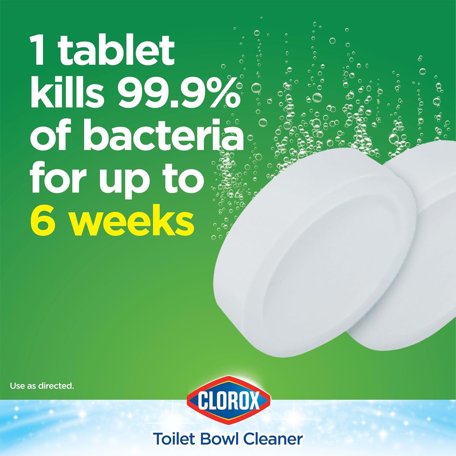 Clorox Ultra Clean Toilet Tablets 35 oz 4 Count