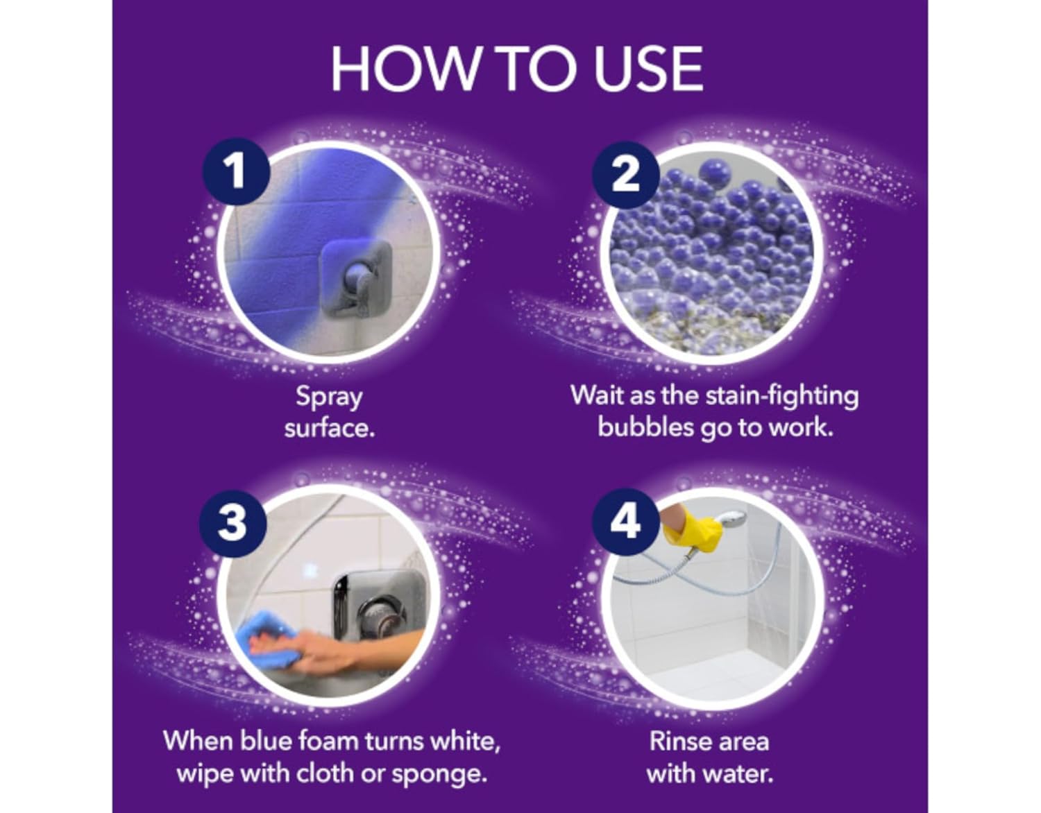 OxiClean Foam-Tastic Bathroom Cleaner 19oz 2-Pack