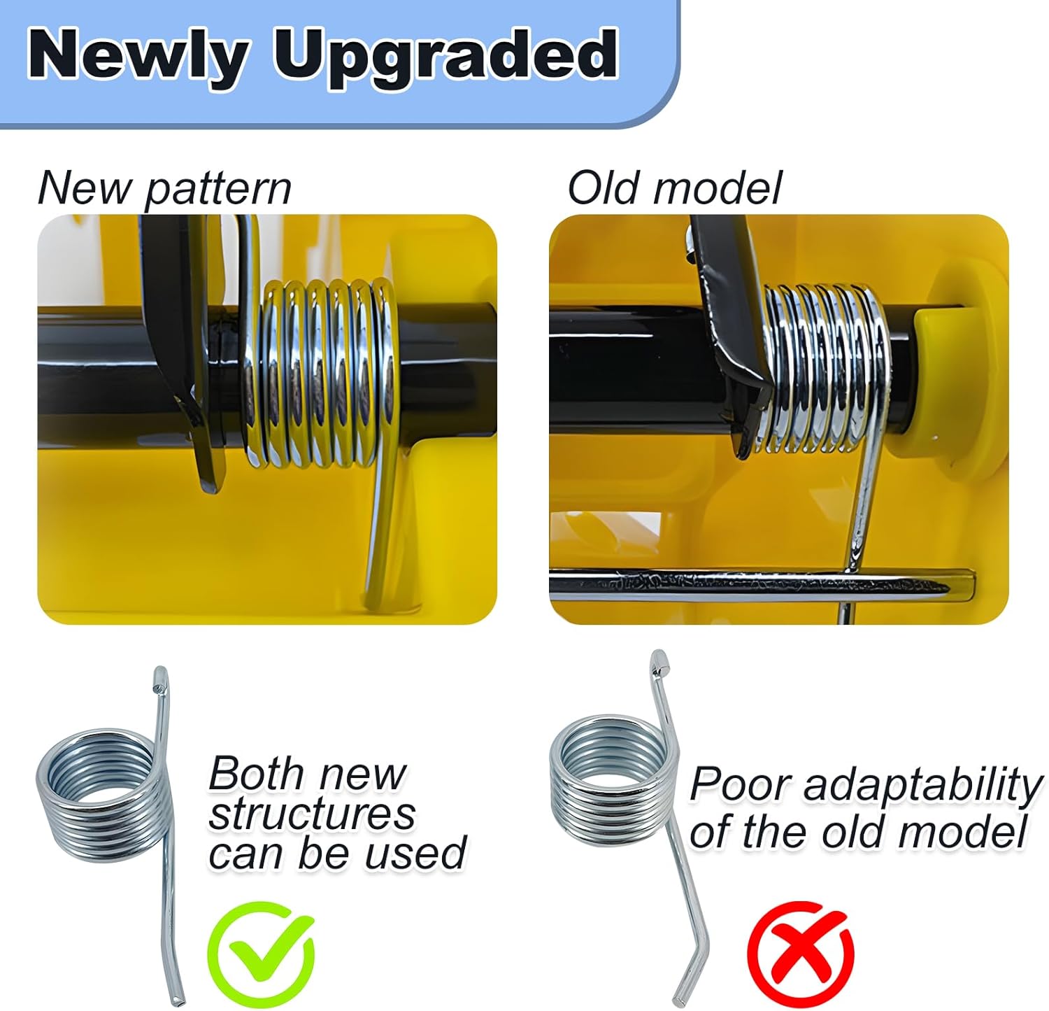 Commercial Mop Bucket Torsion Spring 3 Pack Replacement