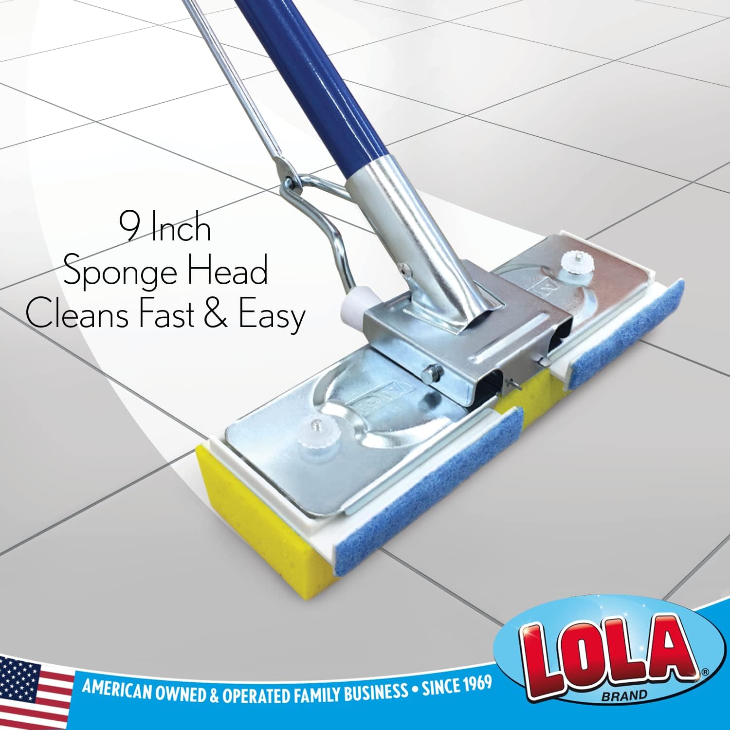 Lola Products Squeeze Matic Butterfly Sponge Mop Refill