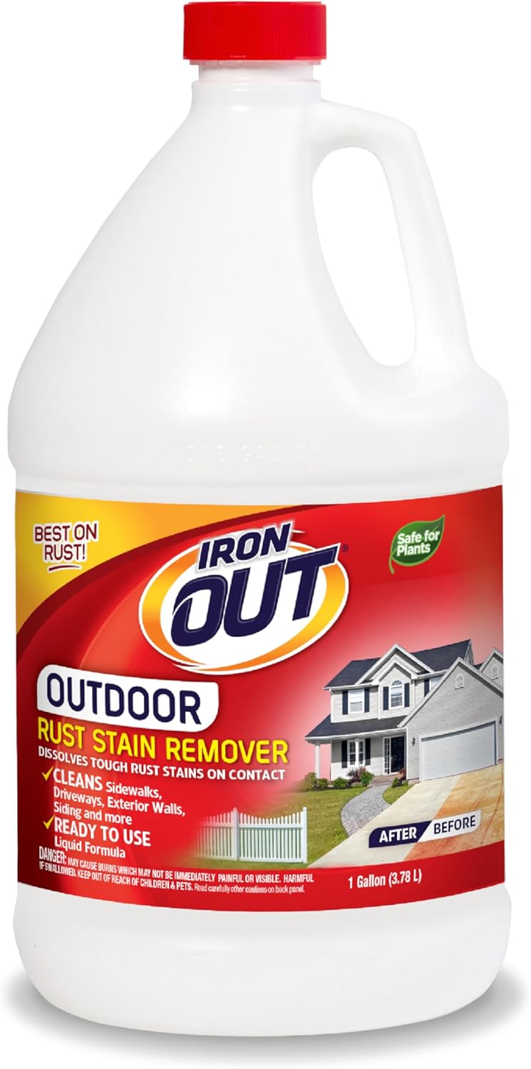 IRON OUT Liquid Rust Stain Remover 1 Gallon 1