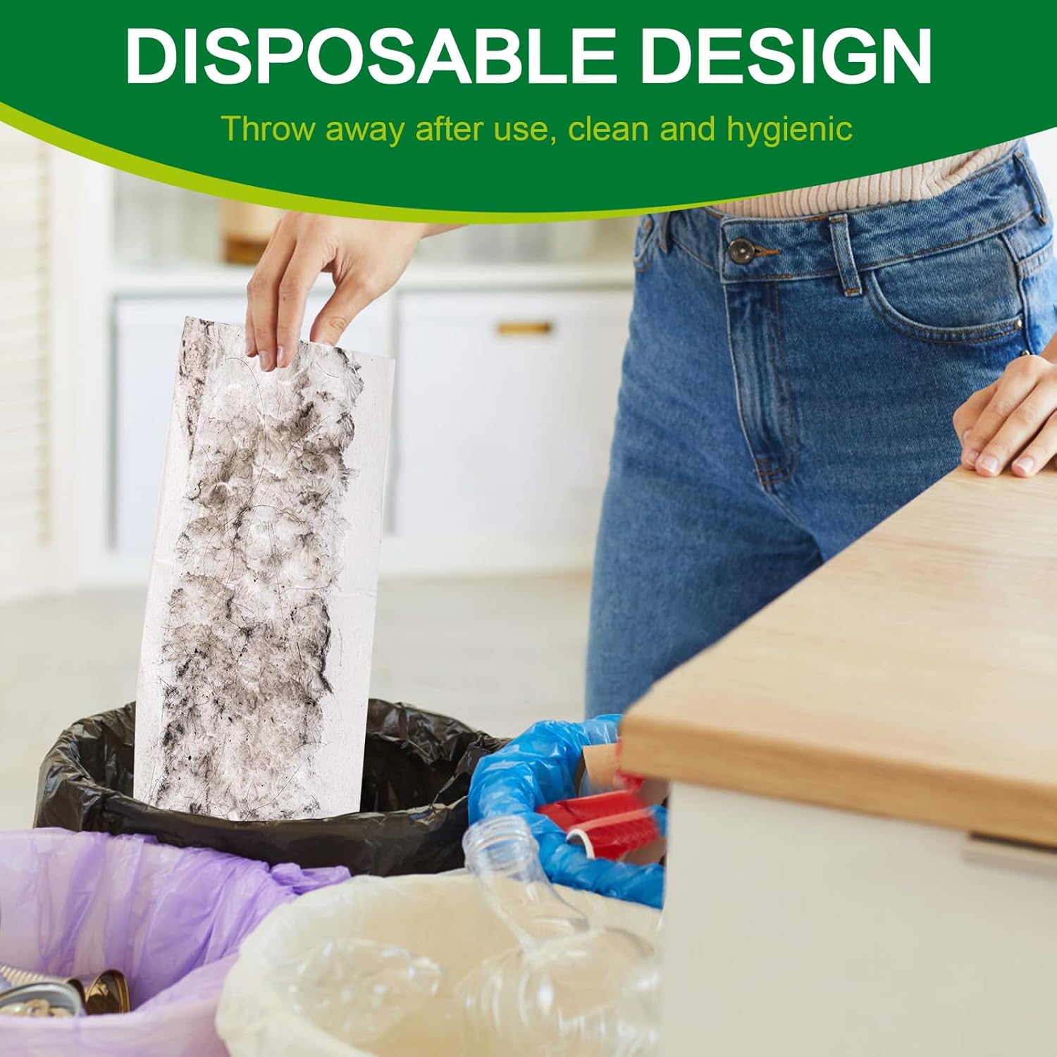 XL Heavy Duty Dry Sweeping Cloths for Swiffer Mop