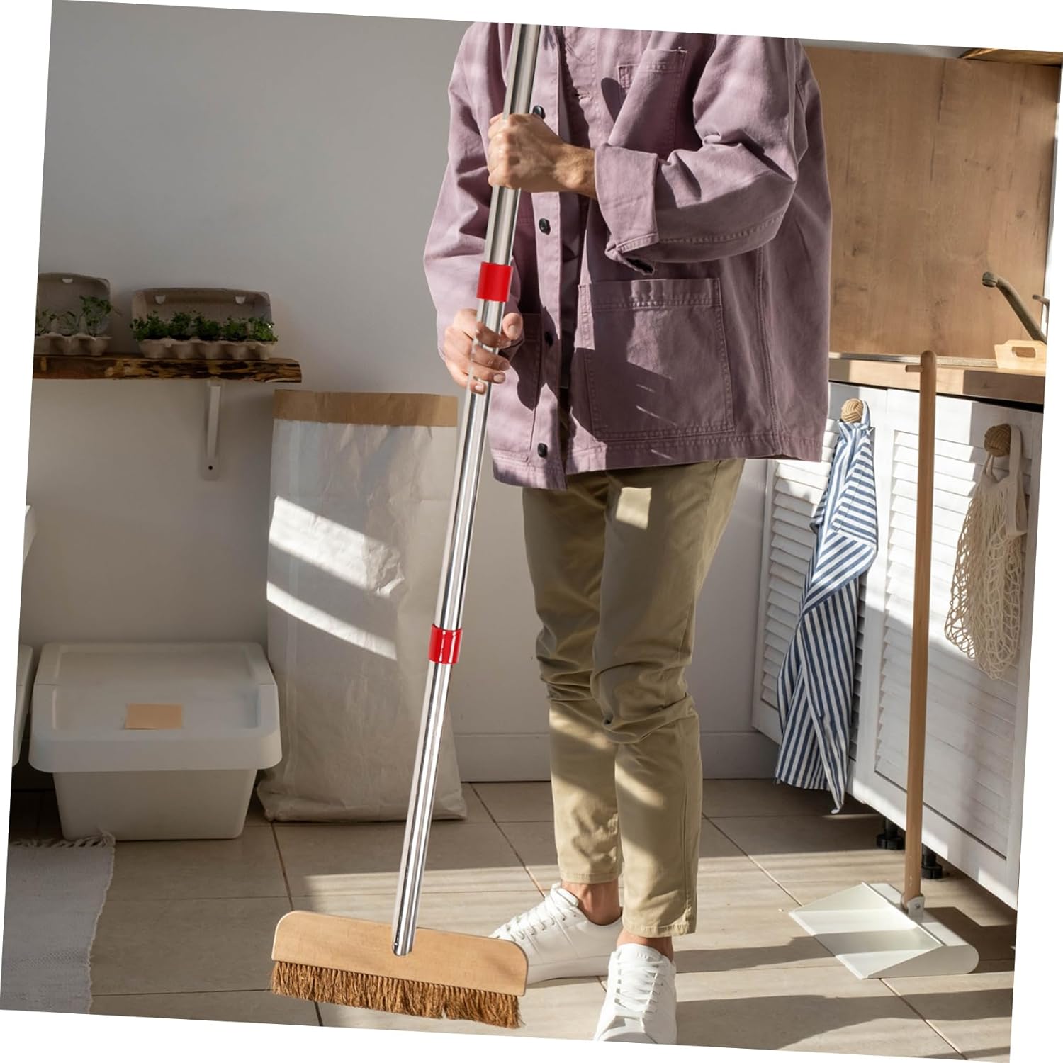 Ipetboom 3-Section Mop Pole Replacement Stick