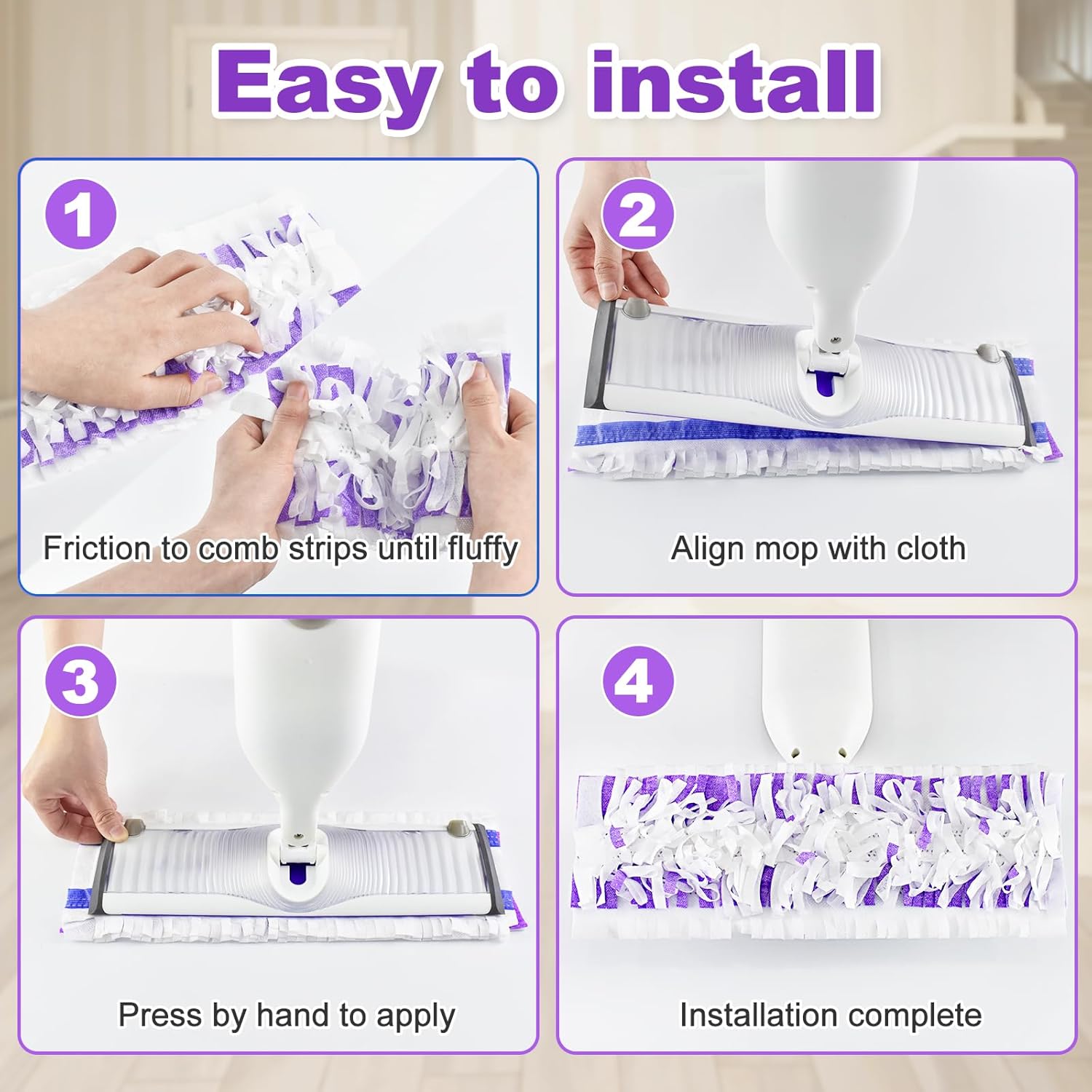 30-Pack Swiffer Power Mop Refill Pads Dry Wet