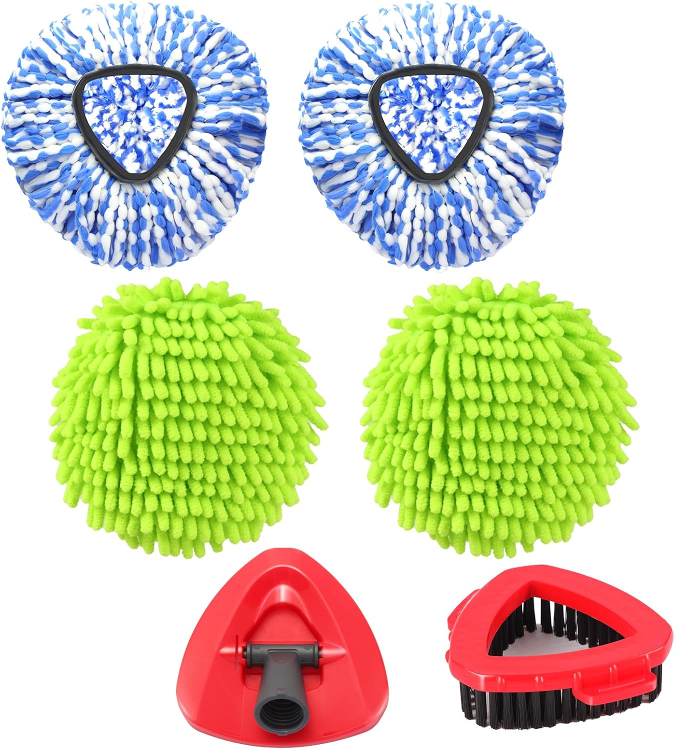 YZJAJZY Mop Heads Replacement for 2-Tank Spin Mop System