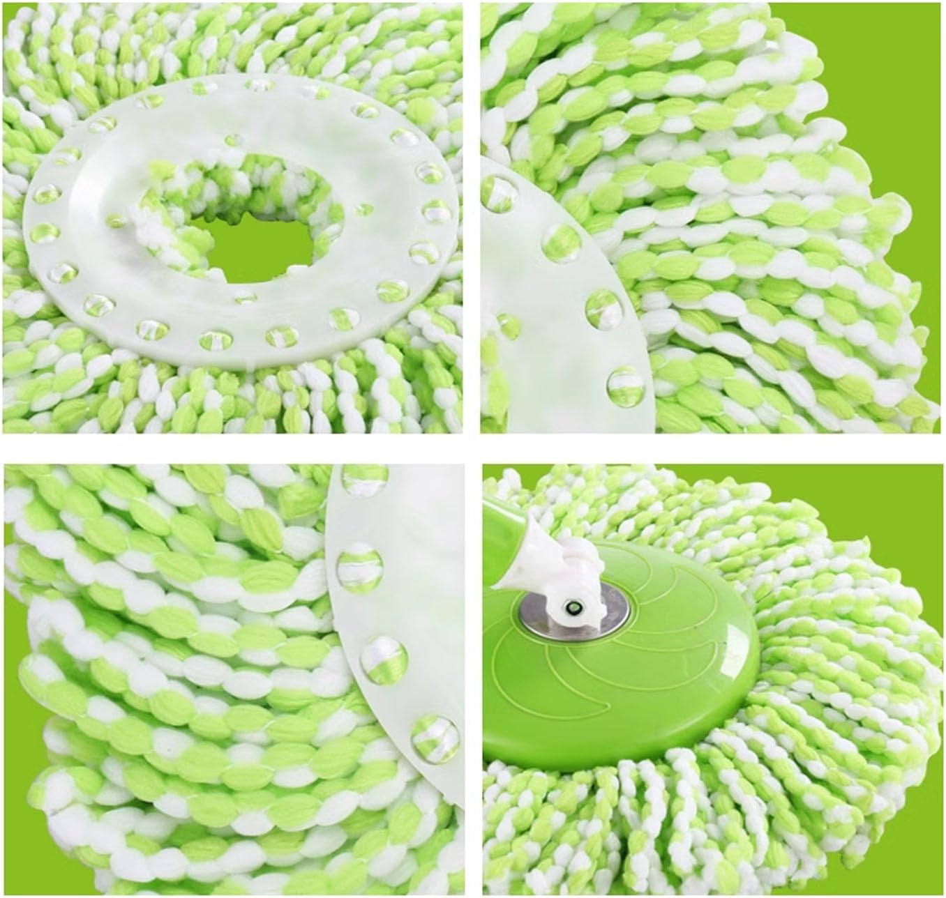 6 Pack Spin Mop Refill Pads for SIMPLI-MAGIC Compatible Systems