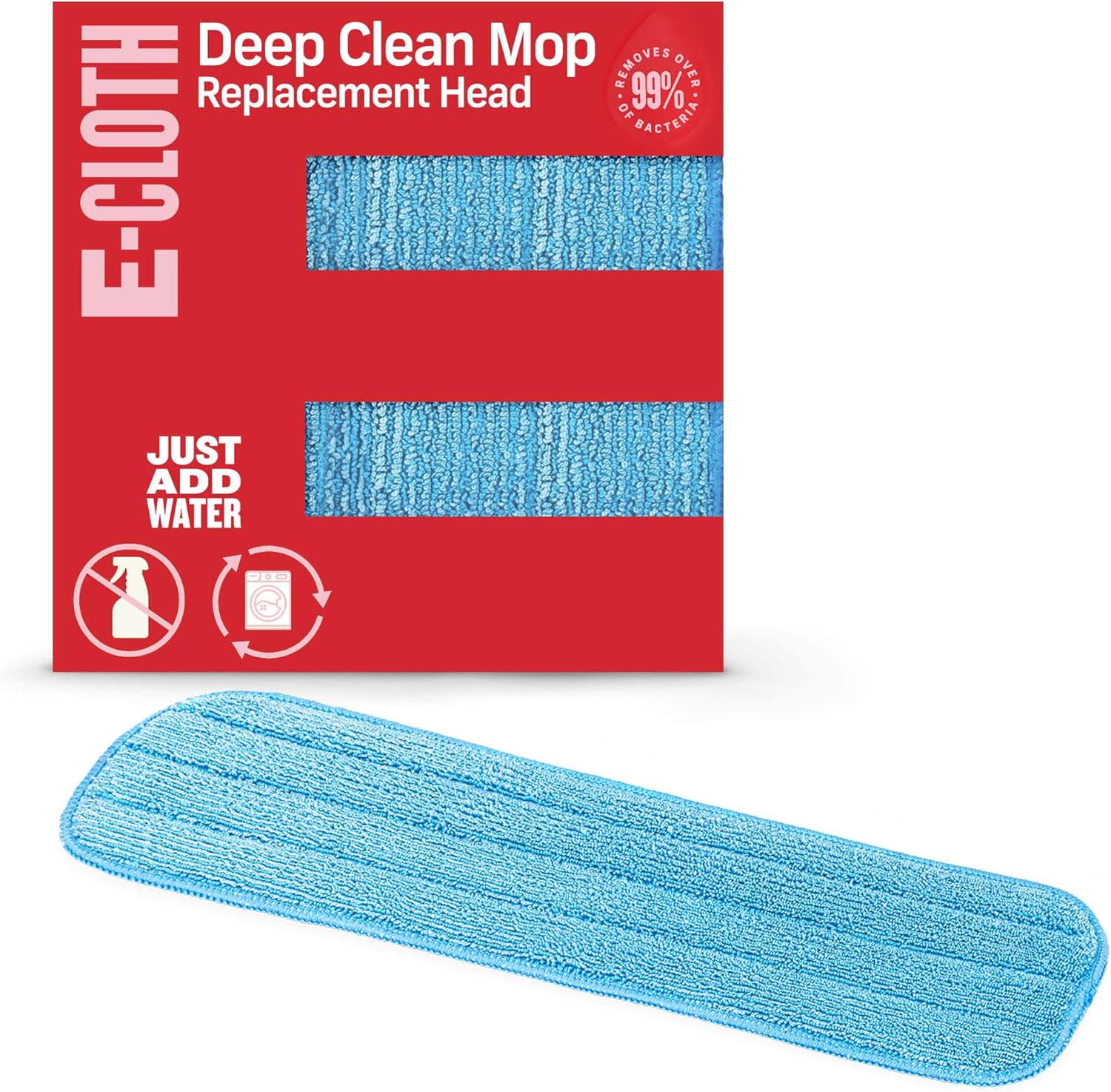E-Cloth Microfiber Mop Head Replacement - 1 Pack 1