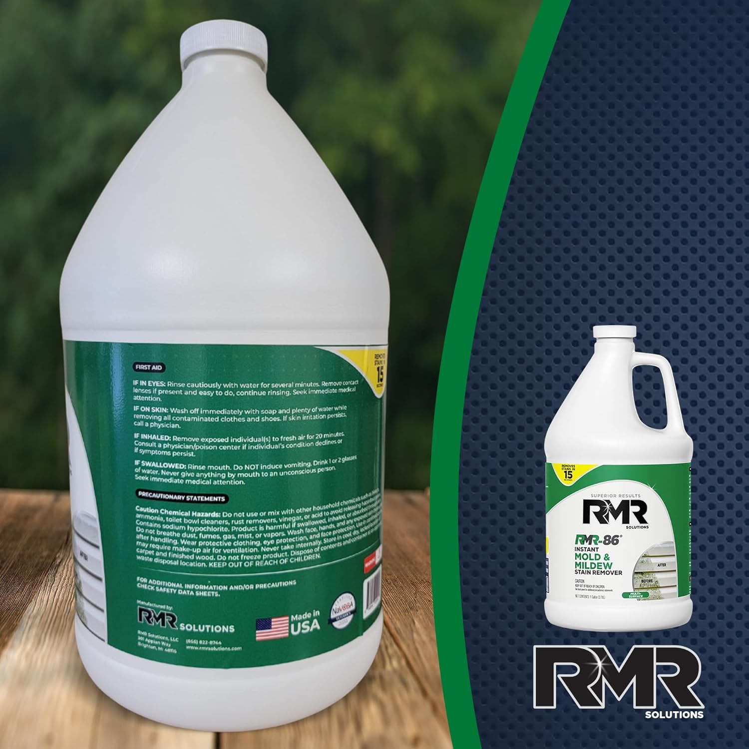 RMR-86 Mold Mildew Stain Remover Spray - 1 Gallon