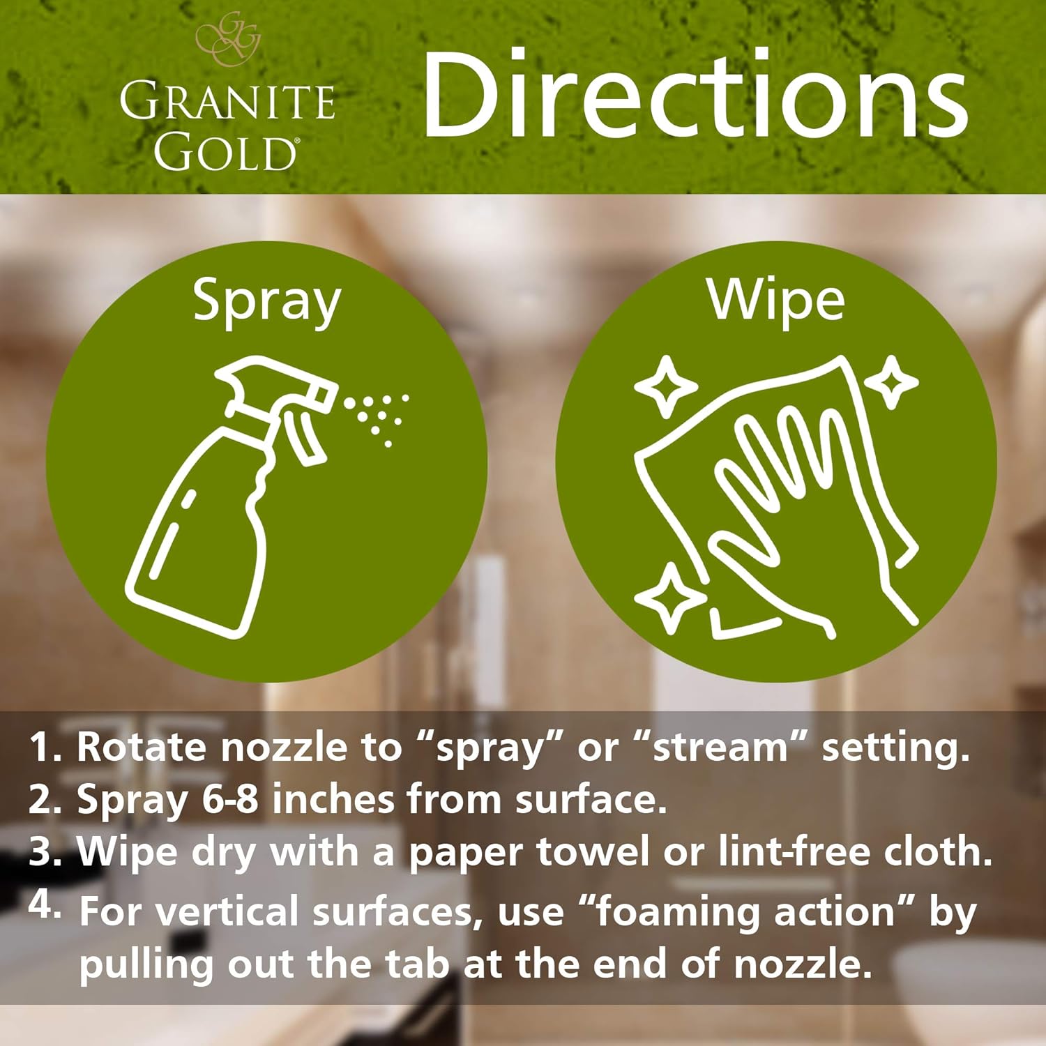 Granite Gold Shower Cleaner Spray 24 Oz