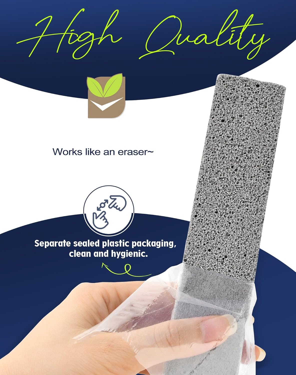 Maryton Pumice Stone for Toilet Bath Cleaning 6 Count