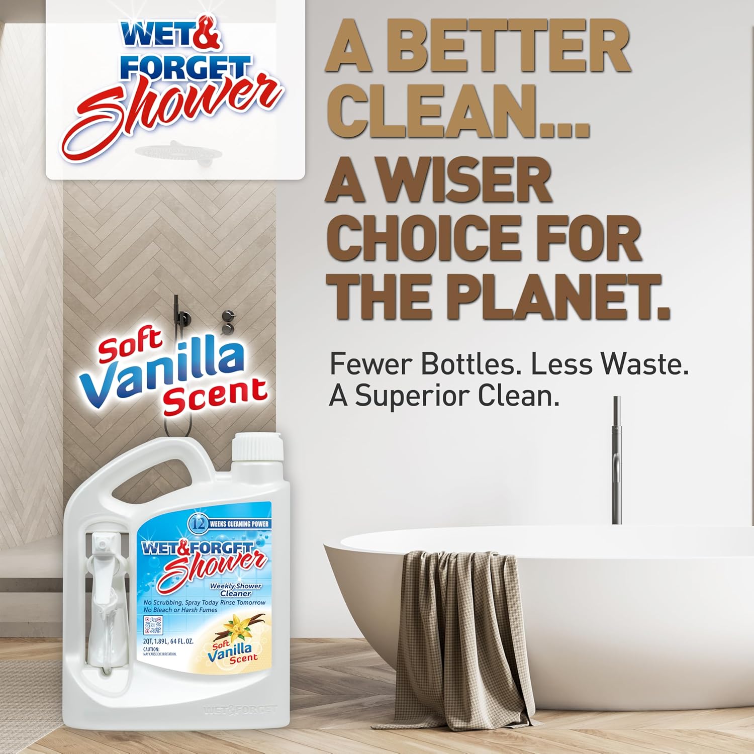 Wet Forget Shower Cleaner 64 Ounce Pack