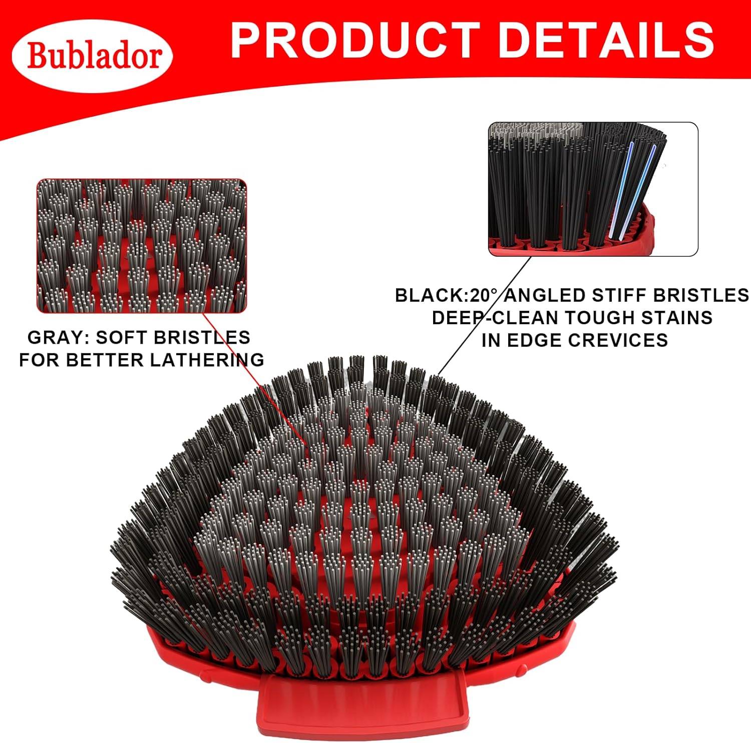 Bublador Spin Mop Replacement Head for O Cedar EasyWring