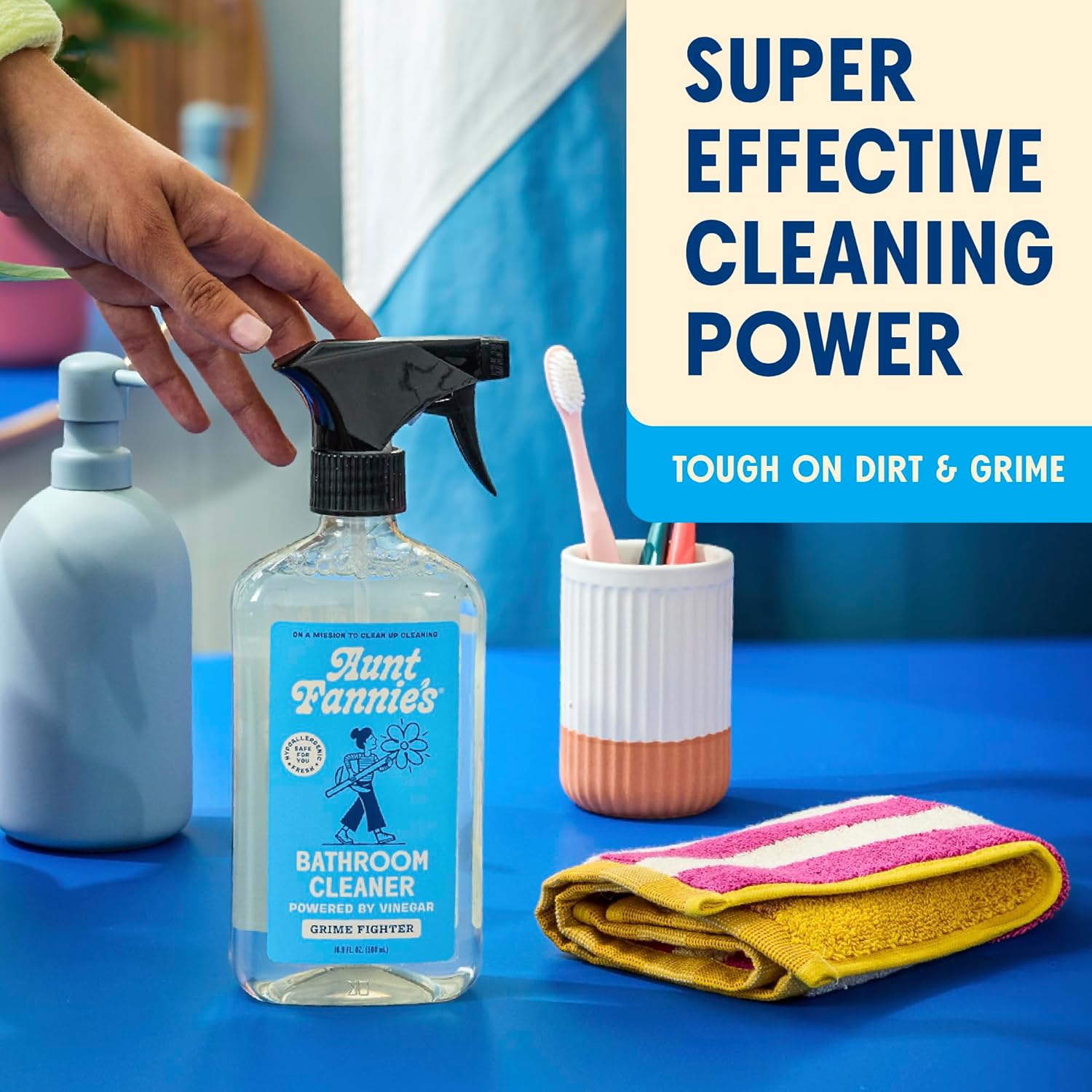 Aunt Fannies Multipurpose Bathroom Cleaner Spray