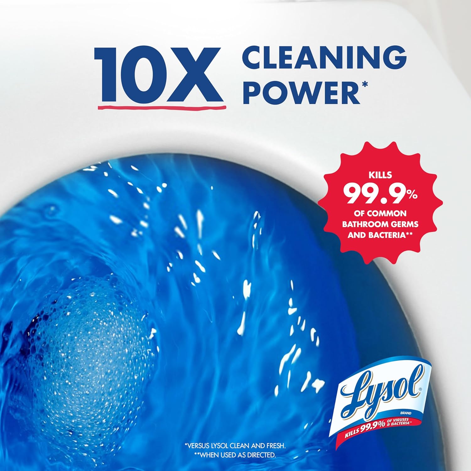 Lysol Max Strength Toilet Bowl Cleaner 24 oz 2 ct
