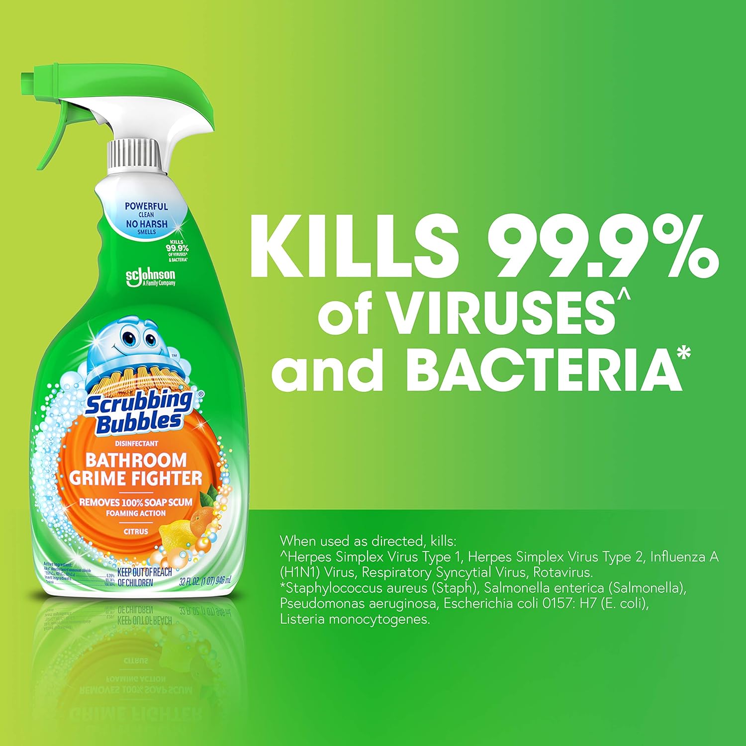 Scrubbing Bubbles Citrus Bathroom Cleaner 32oz