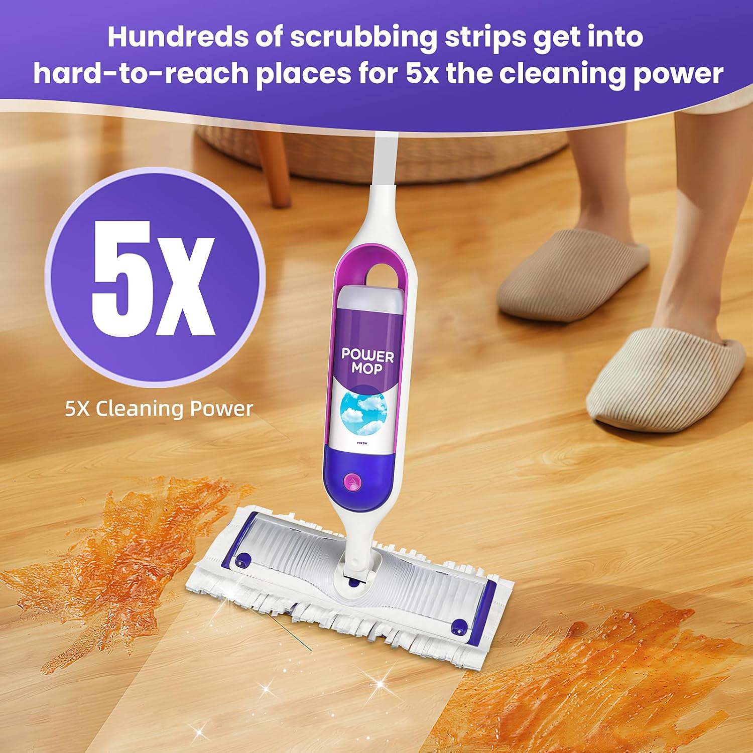 20 Pack Power Mop Pad Refills for Swiffer PowerMop