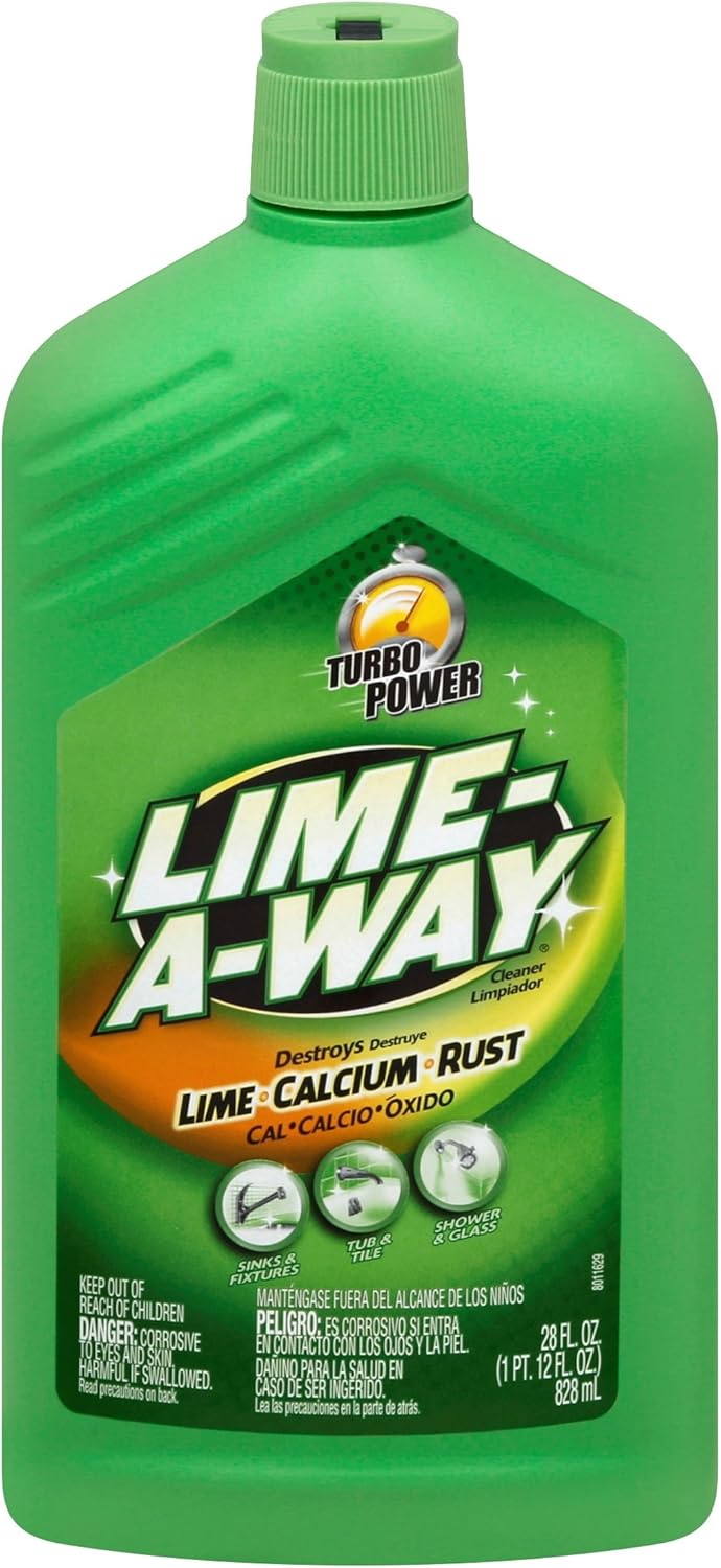 Lime-A-Way Lime Calcium Rust Cleaner 28 Oz Pack of 4 1