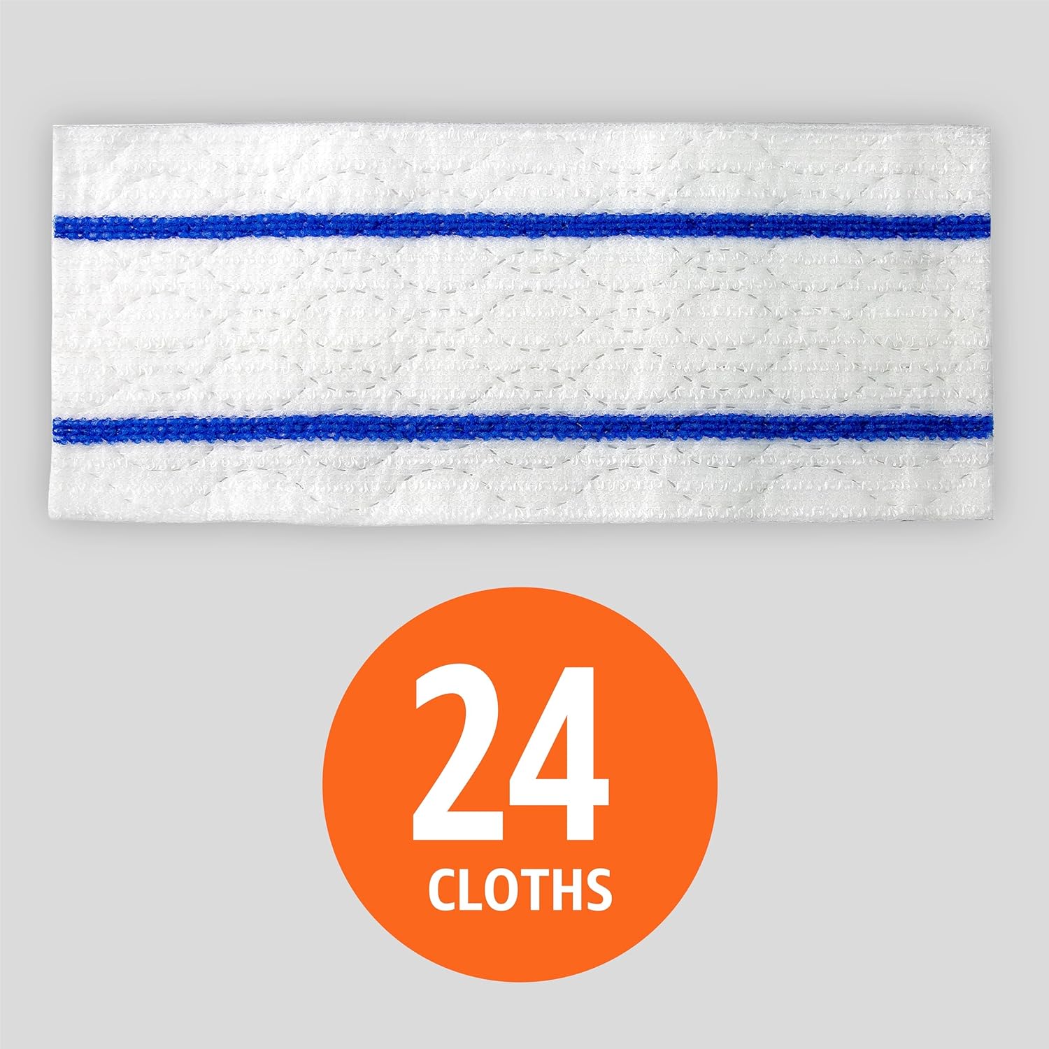 Amazon Basics Wet Mopping Cloth Refills 24 Count