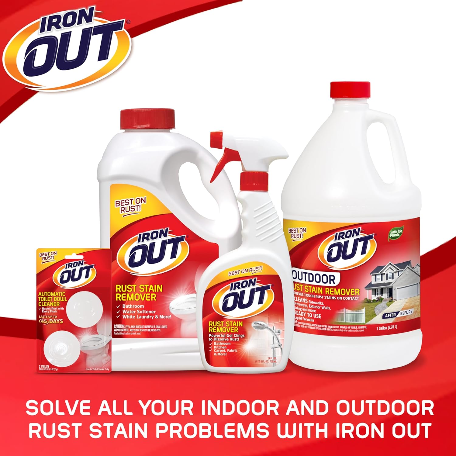 IRON OUT Rust Stain Remover Powder 475 lb