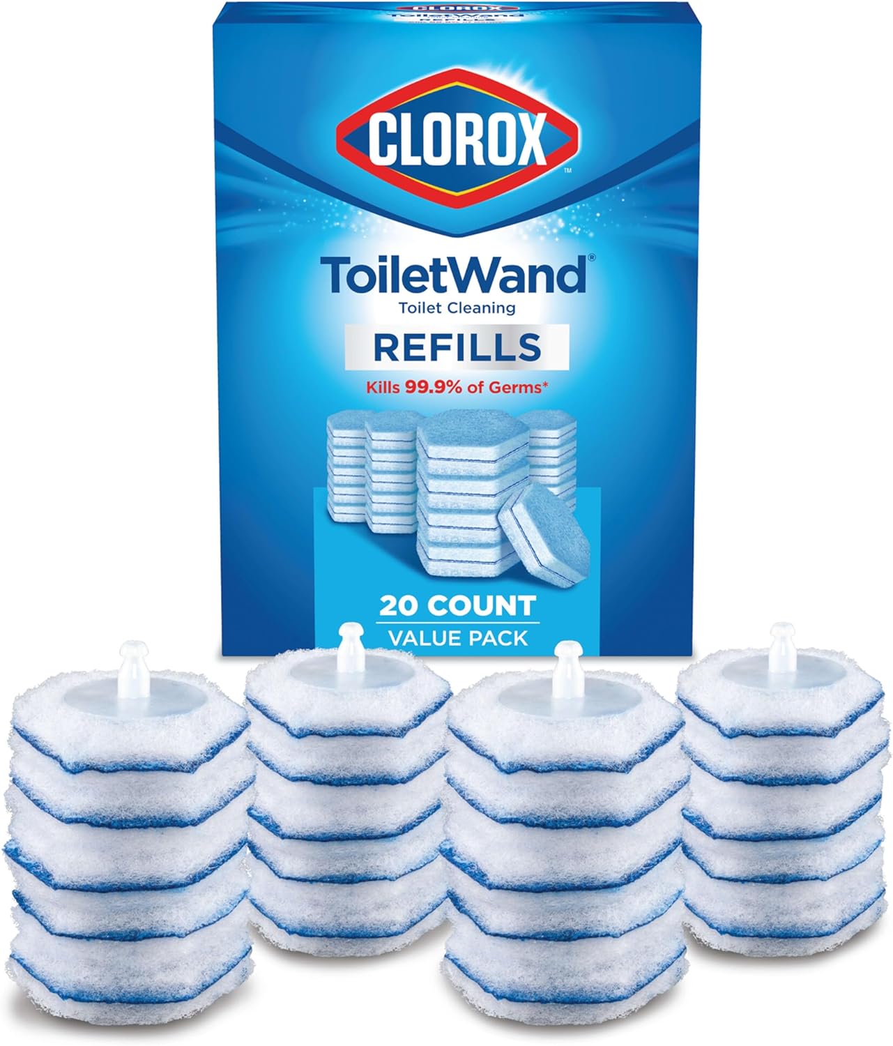 Clorox ToiletWand Refills 20 Count