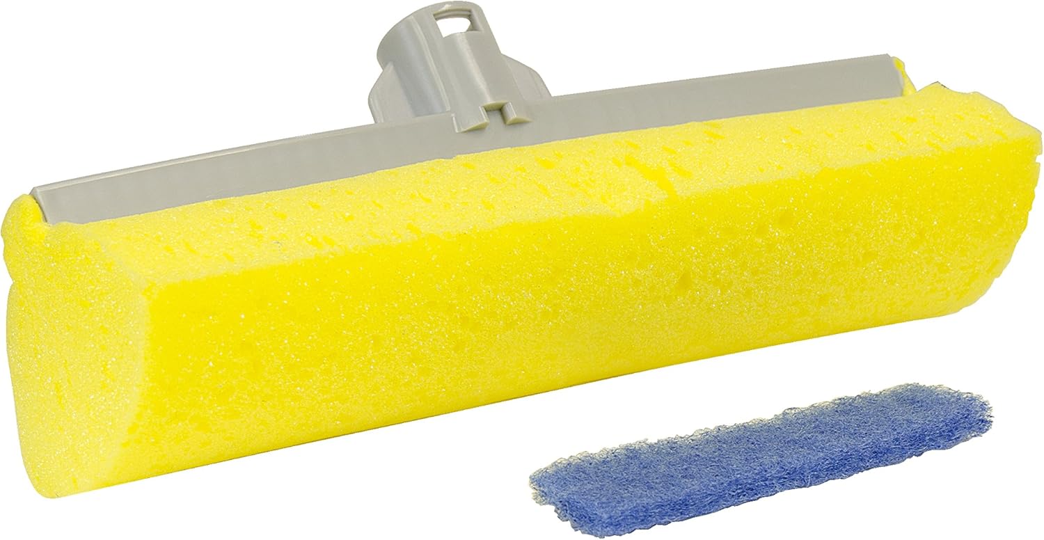Quickie Automatic Roller Mop Refill with Scrubber Strip