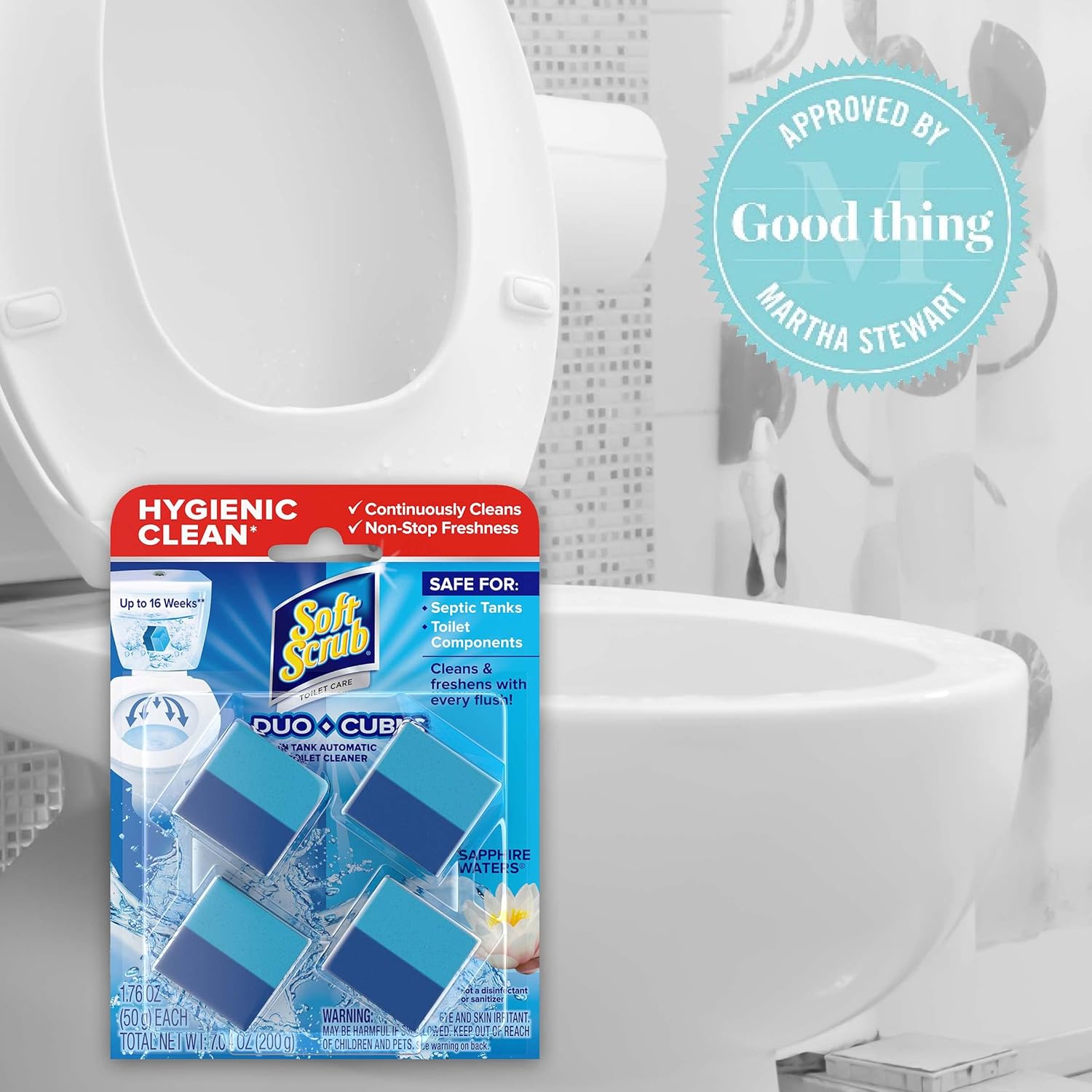 Soft Scrub In-Tank Toilet Cleaner Duo-Cubes