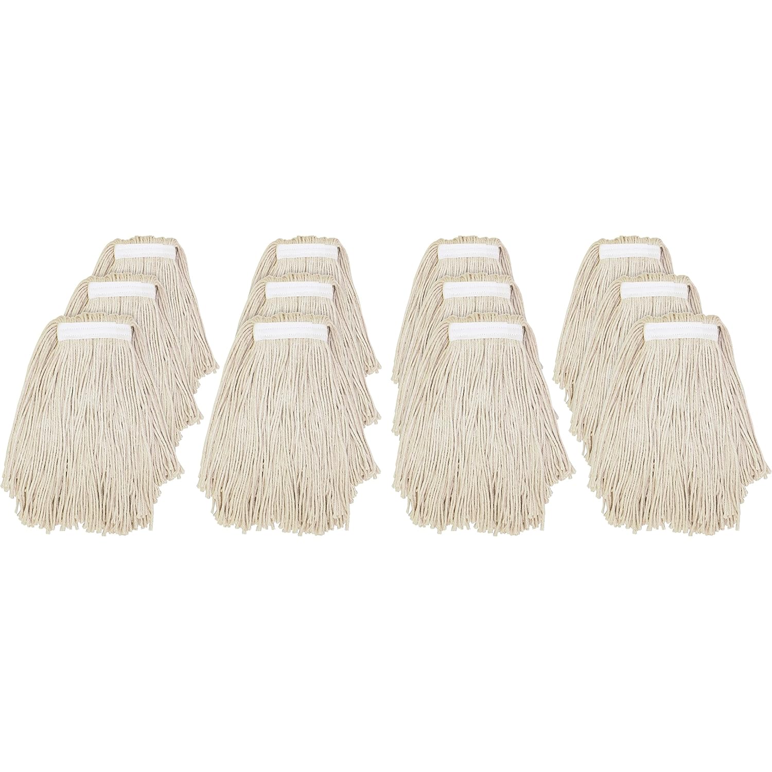 Genuine Joe Z20COTCT Narrow Band Cut End Wet Mop 12CT
