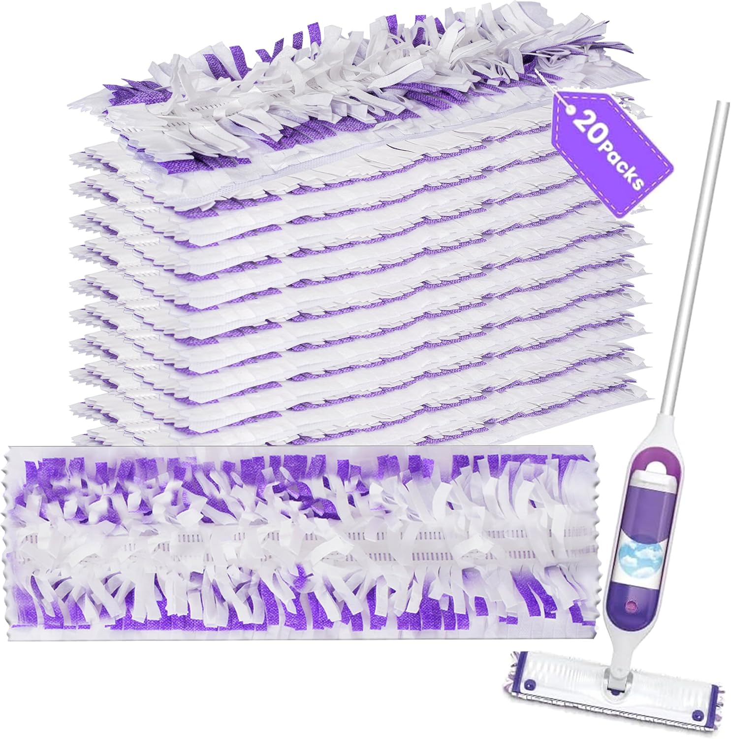 GVMM Premium Mopping Pad Refills 20 Count