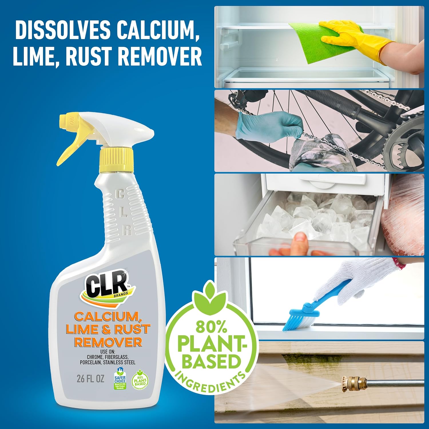 CLR Calcium Lime Rust Remover 26 Oz Pack of 2 1