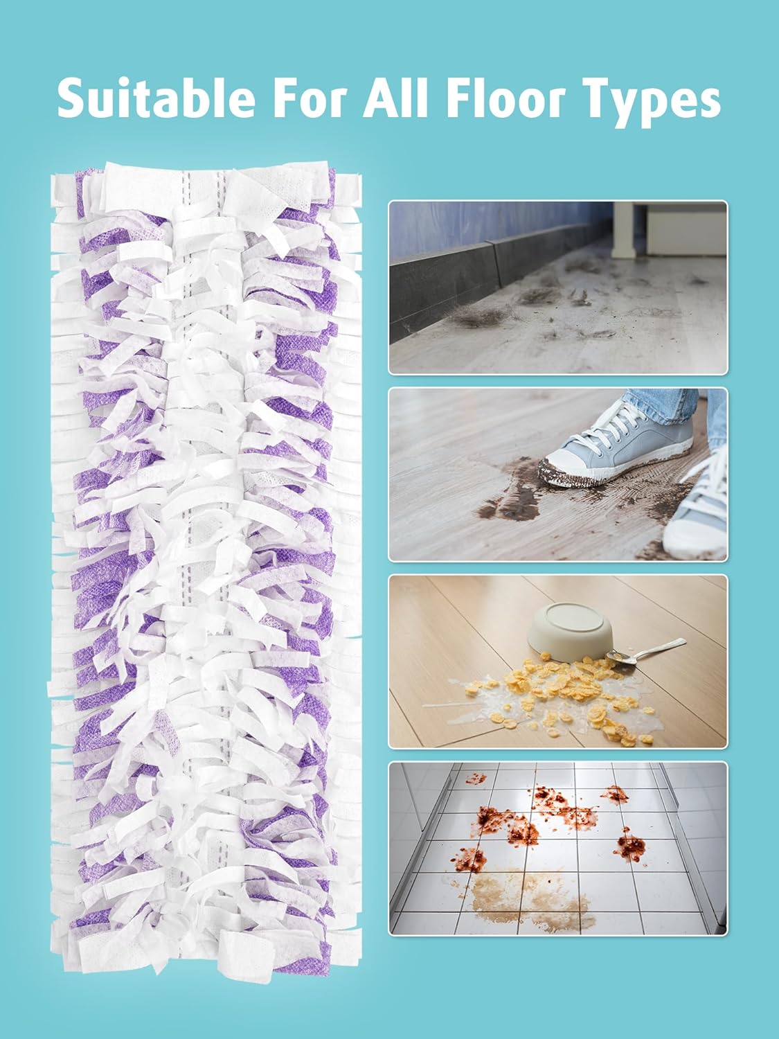AIR U 24 Pack Swiffer Power Mop Refills
