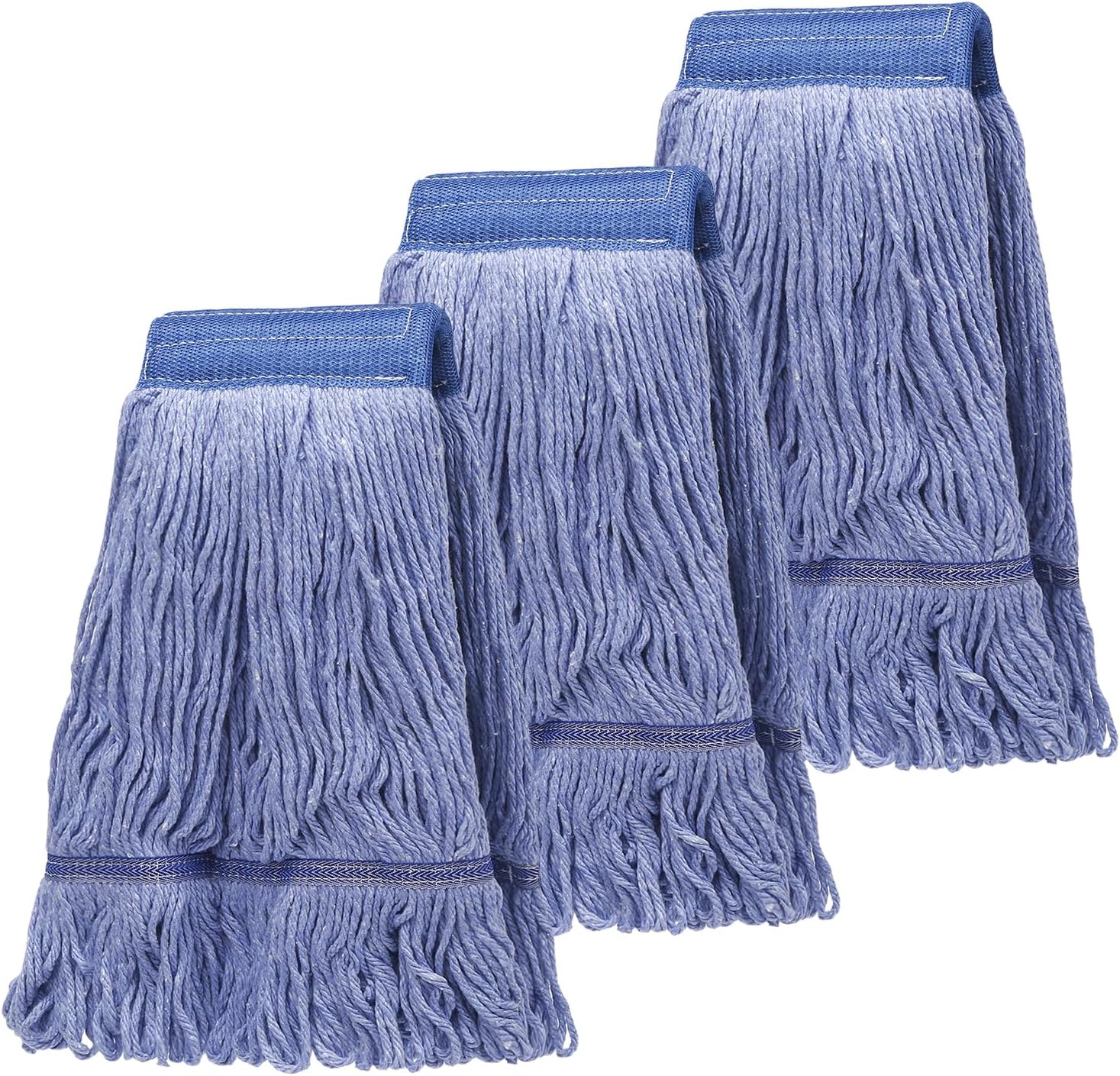 3 Pack Reusable Mop Head Refills for Commercial Use